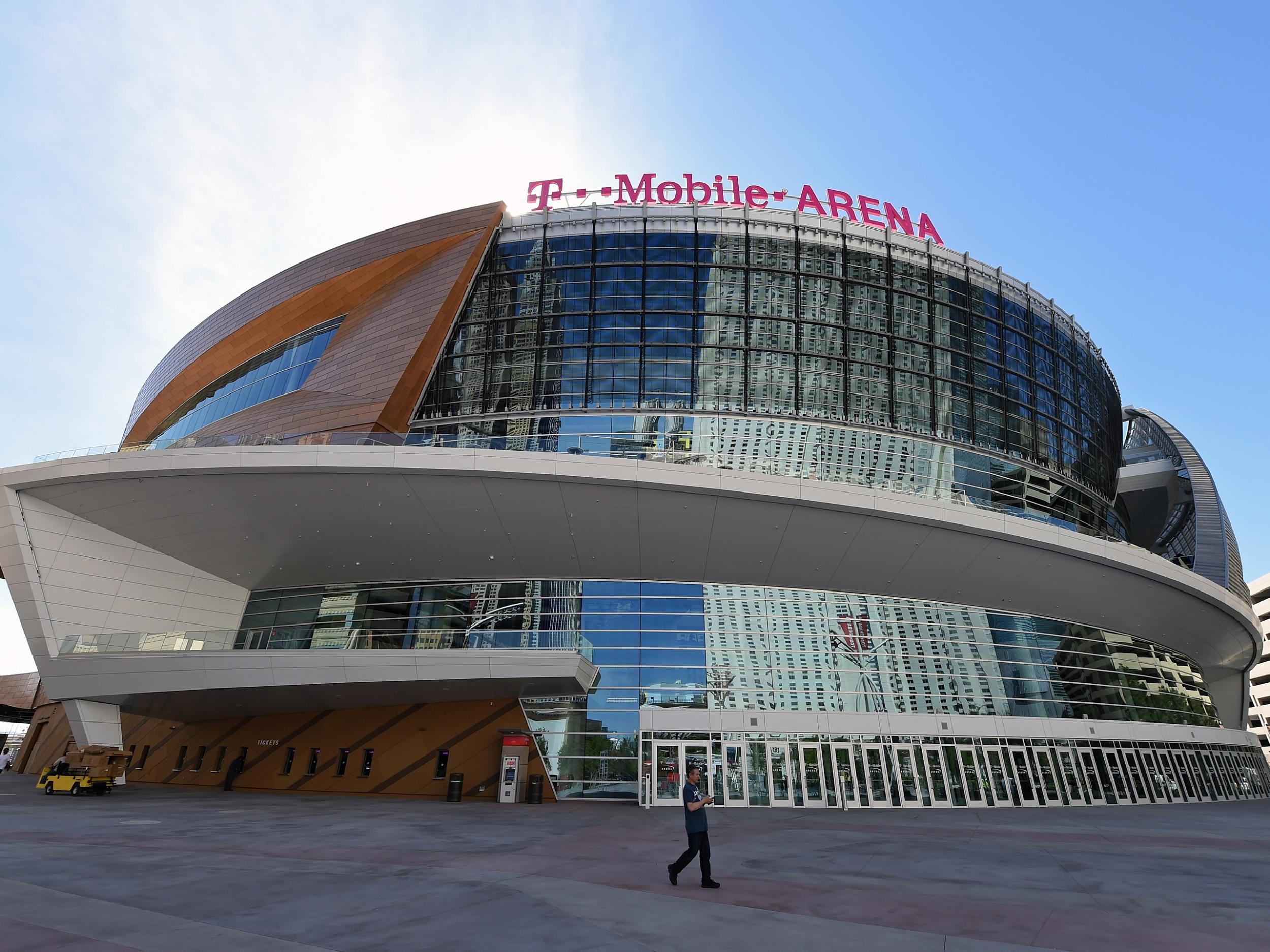 The T-Mobile Arena in Las Vegas will stage the contest (Getty )