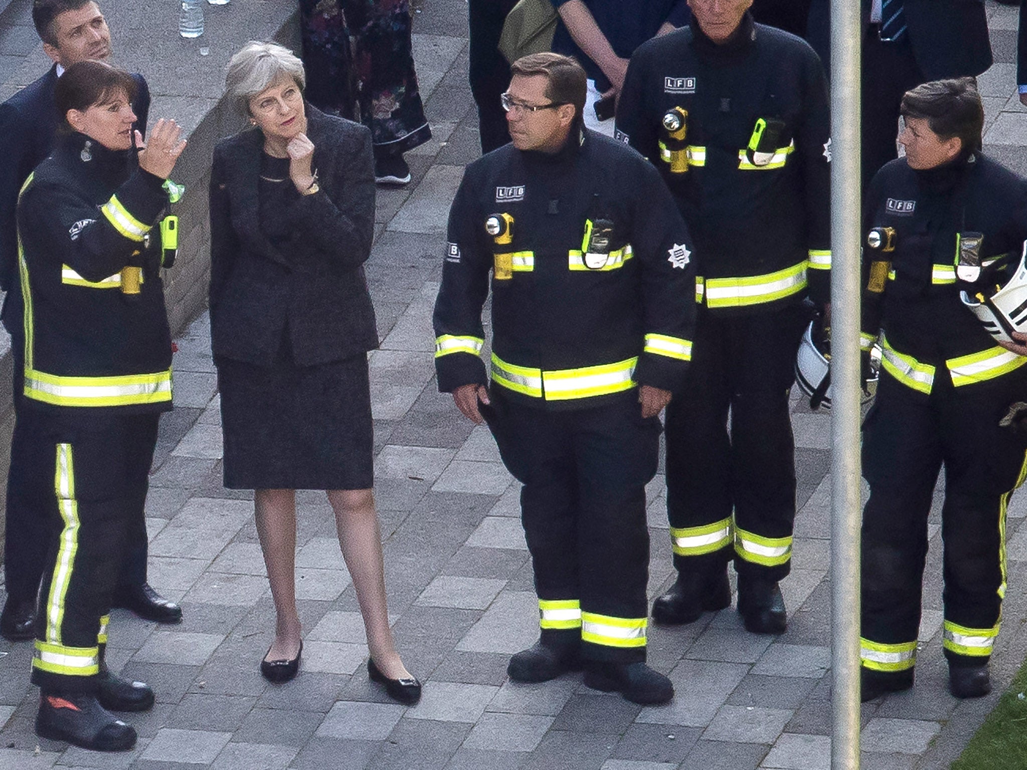 Theresa May did not meet with locals at Grenfell Tower, causing outrage