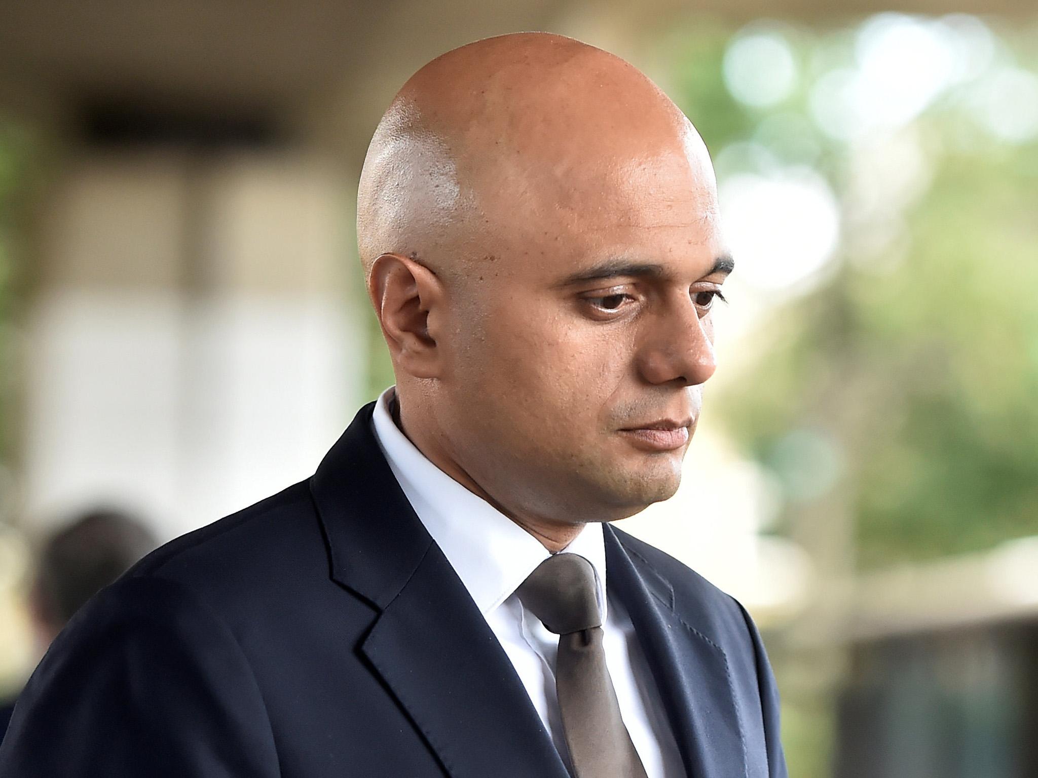 Sajid Javid: Trump endorsed group that 'hates me and people like me'