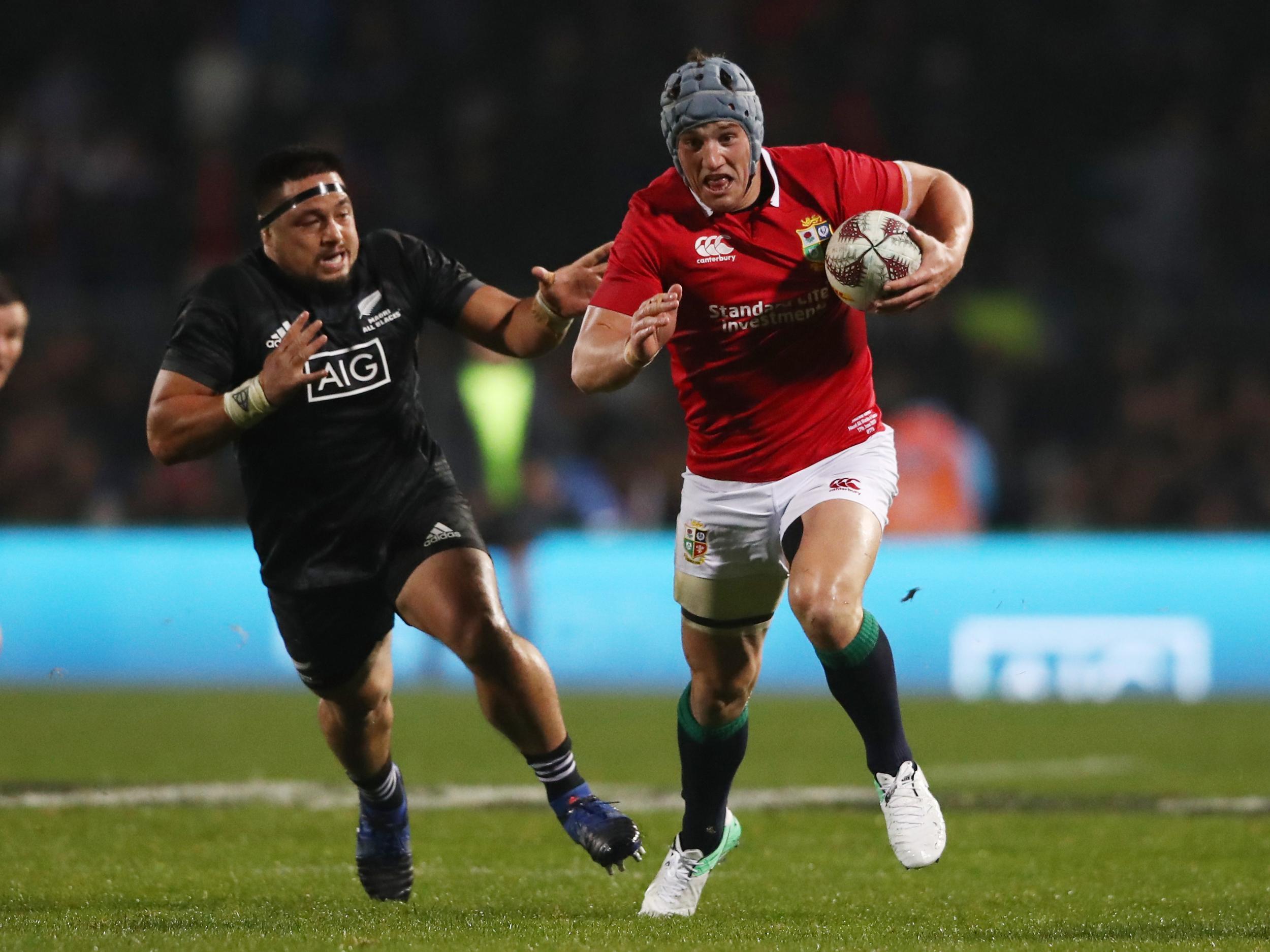 Jonathan Davies enjoyed his first full run-out of the tour