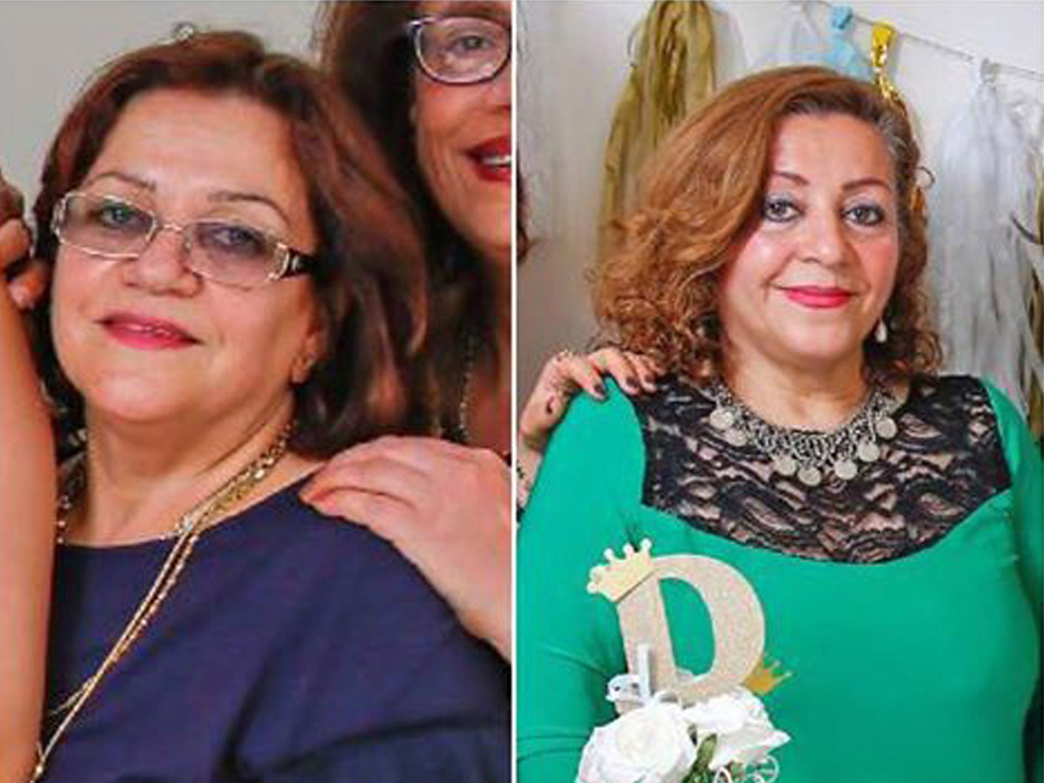 Sakineh Afraseiabi, 65, left, and her younger sister Fatima Afraseiabi