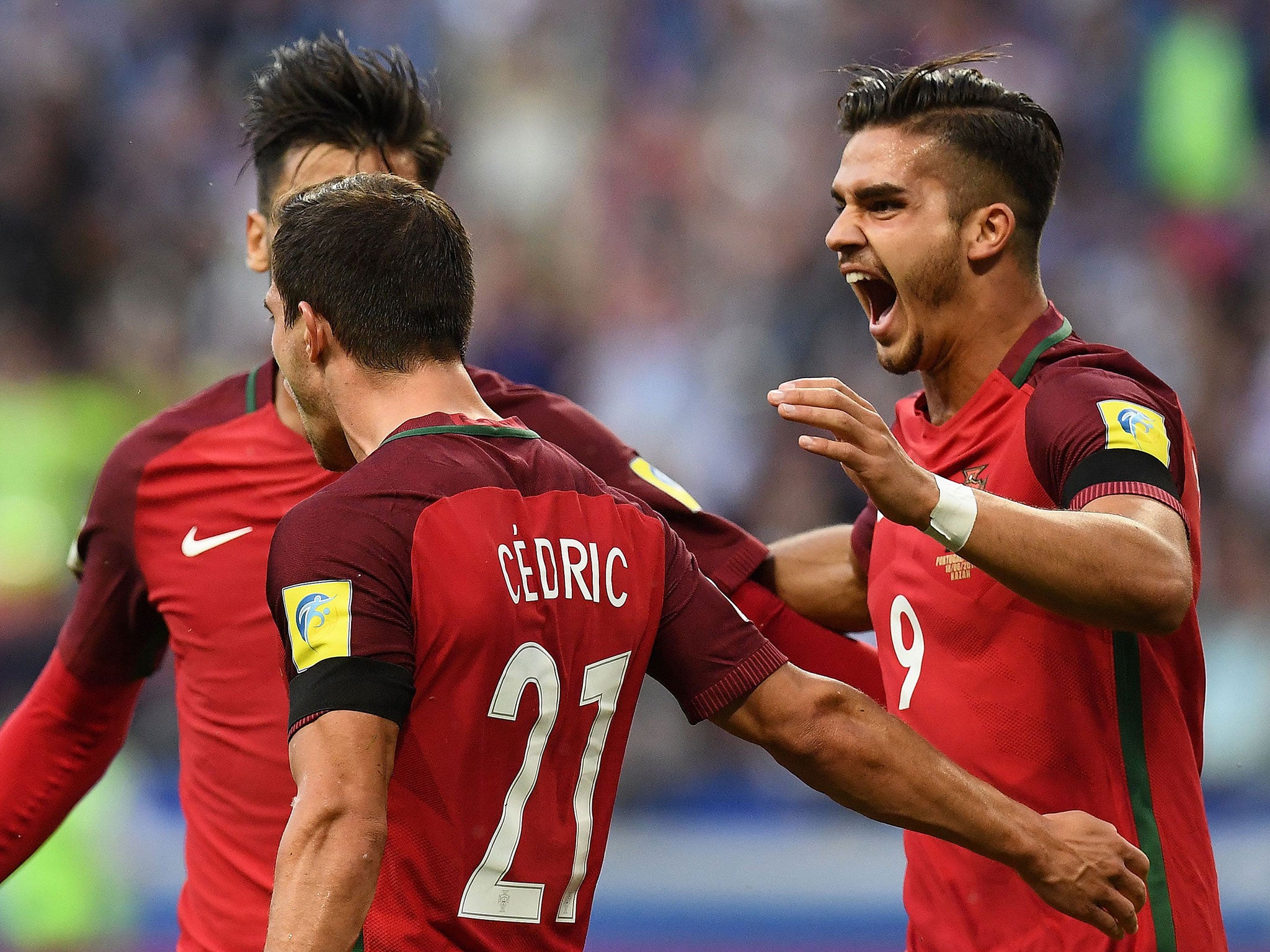 Cedric added Portugal's second goal