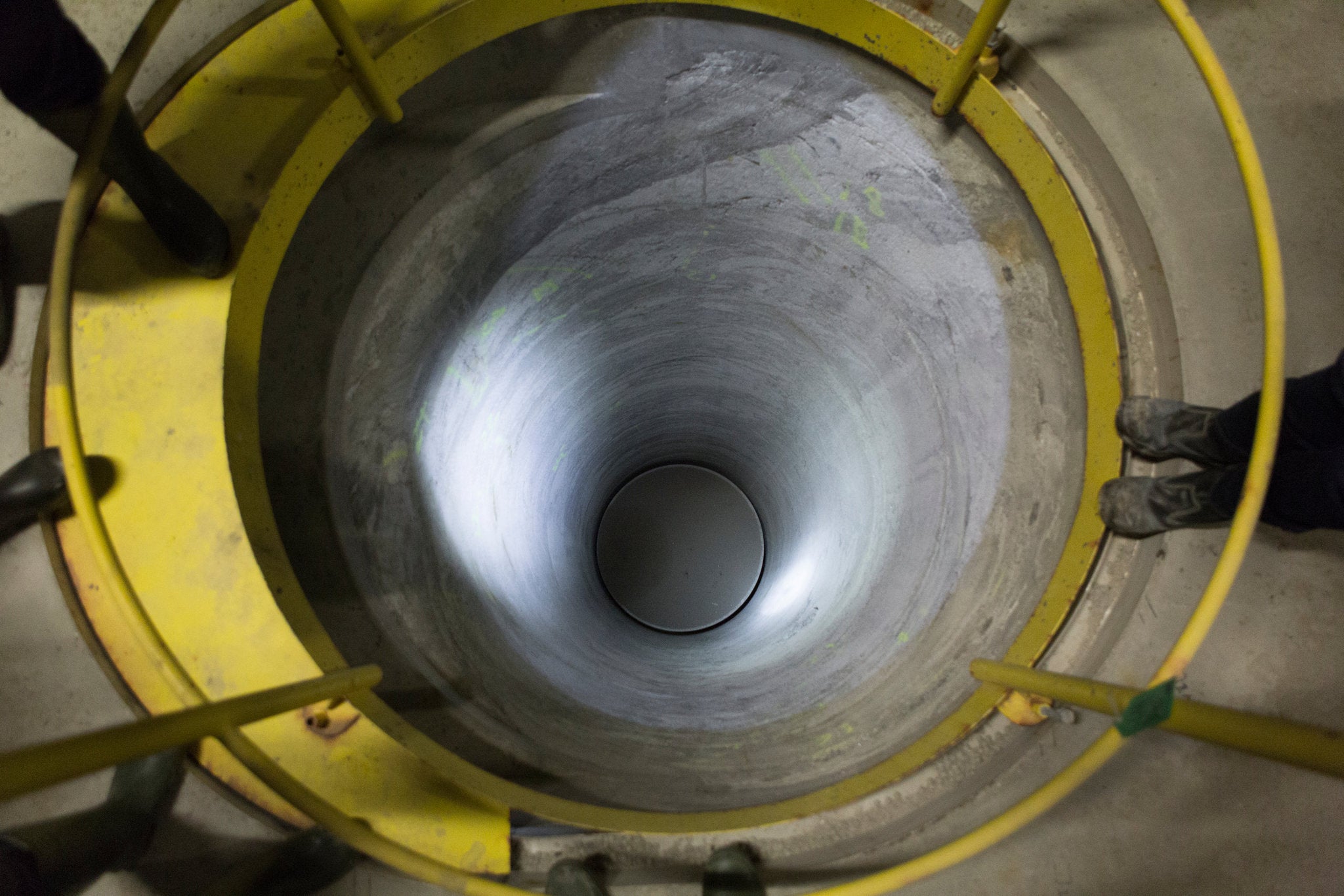 Sealing the deal: one of the 3,000 copper-cased canisters, each of which will house two tons of radioactive fuel rods, to be buried in boreholes (Miikka Pirinen/NYT)