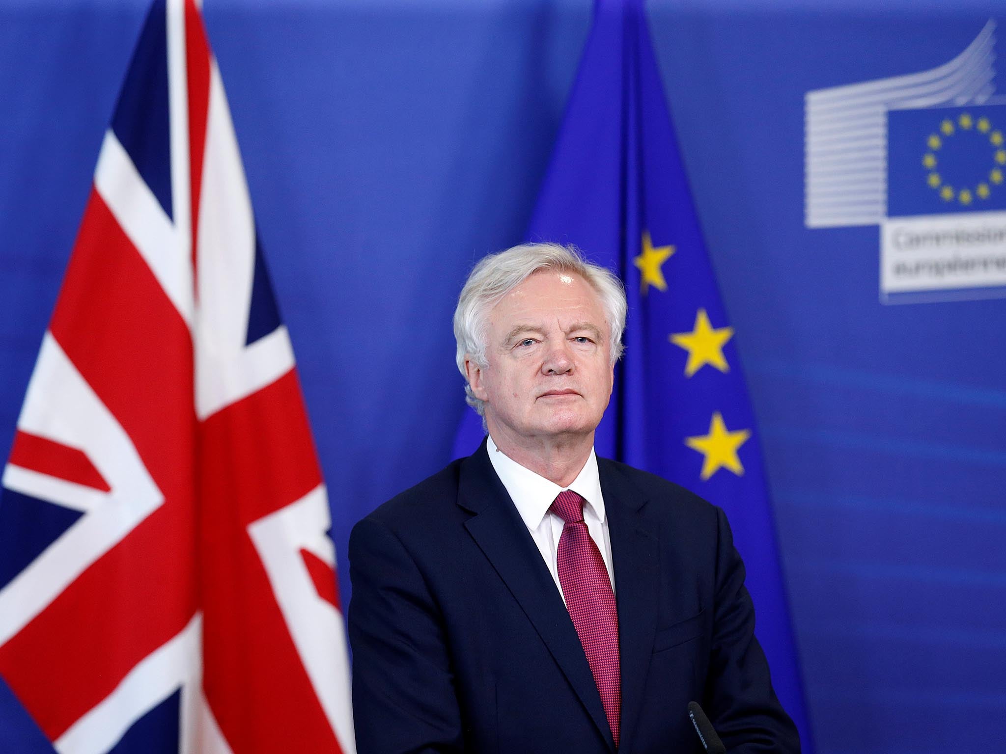 David Davis, the Secretary of State for Exiting the European Union