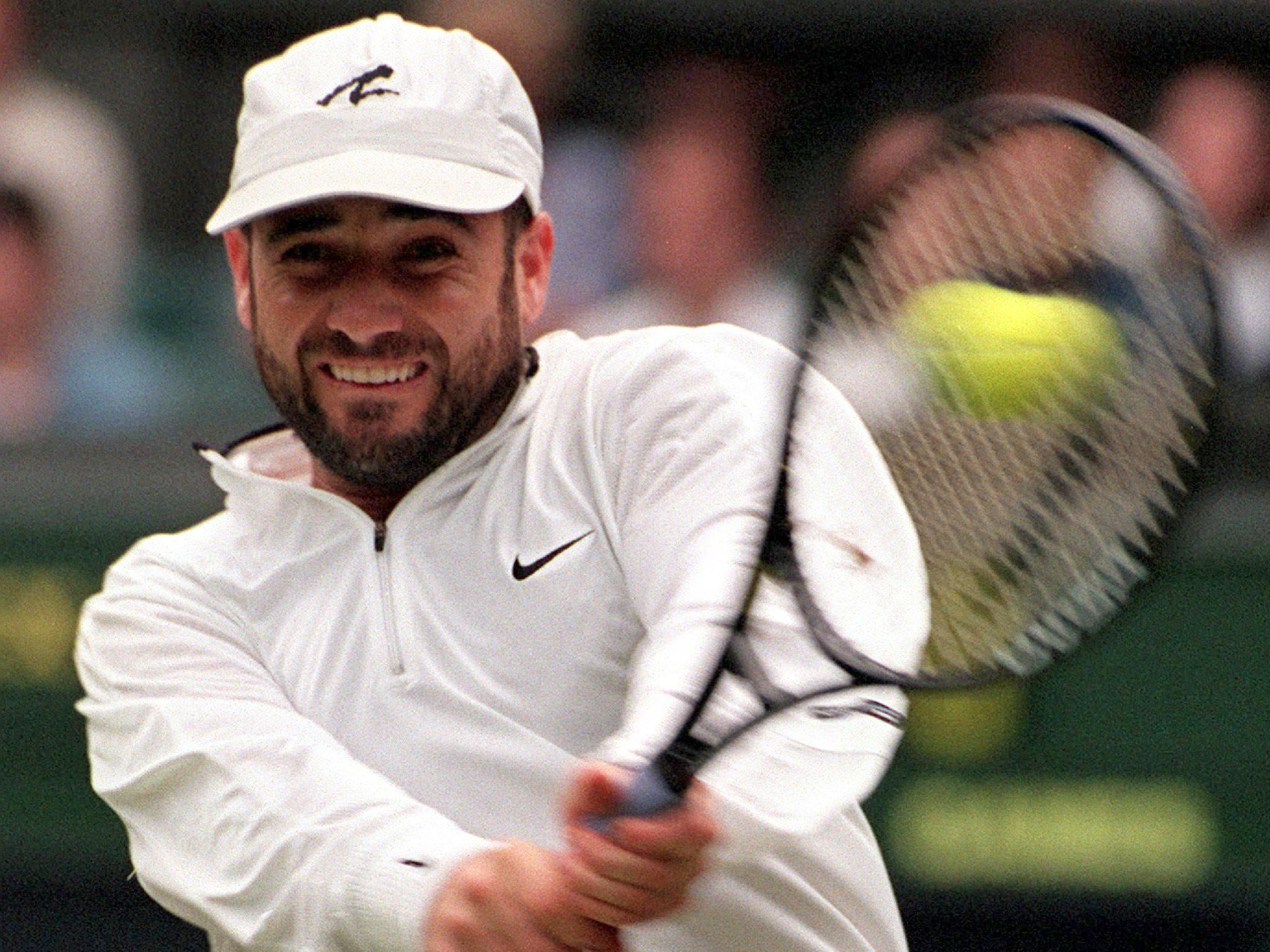 Agassi was stunned by Haas at the 1998 Championships