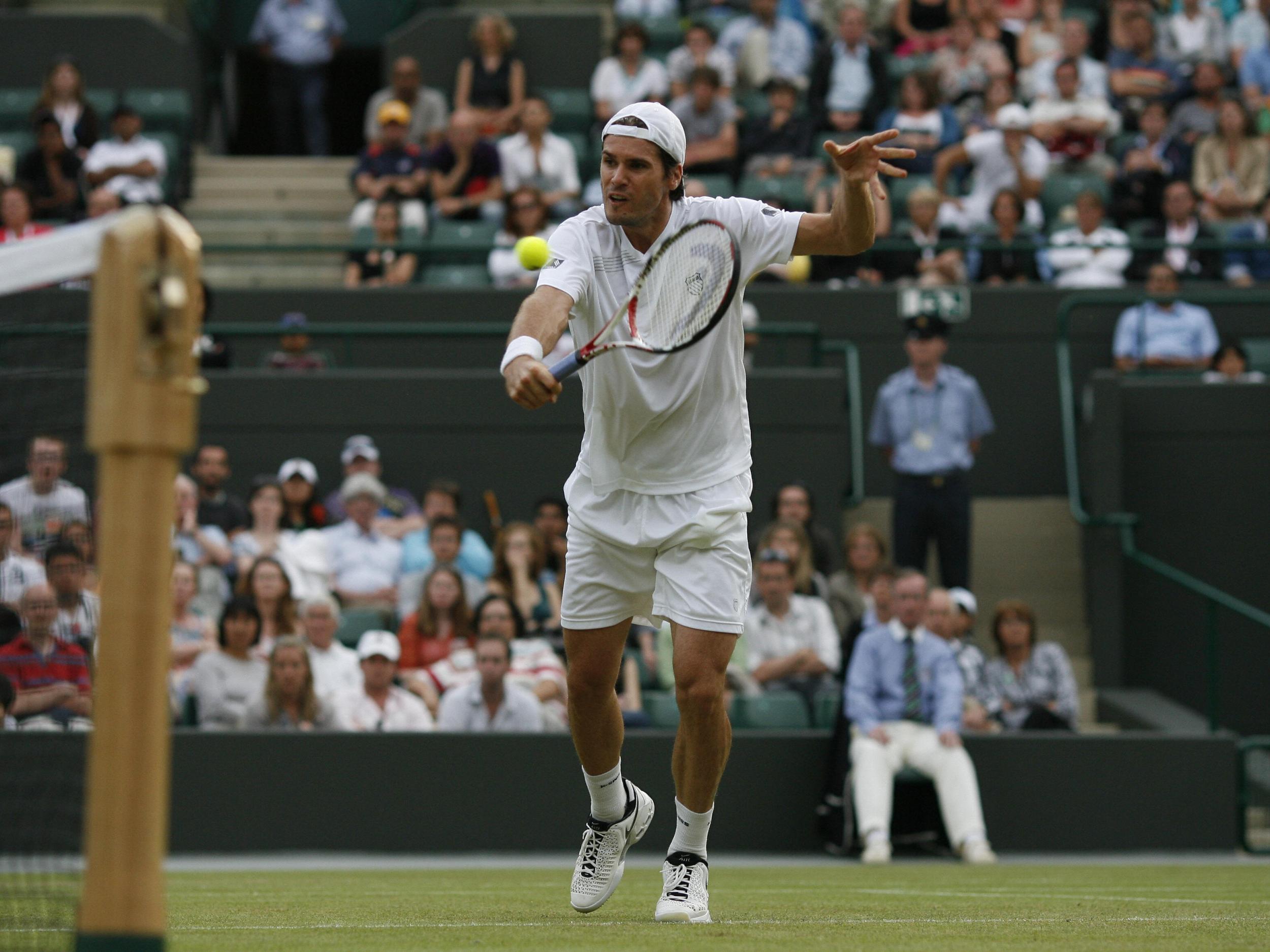 His best run at Wimbledon came in 2009