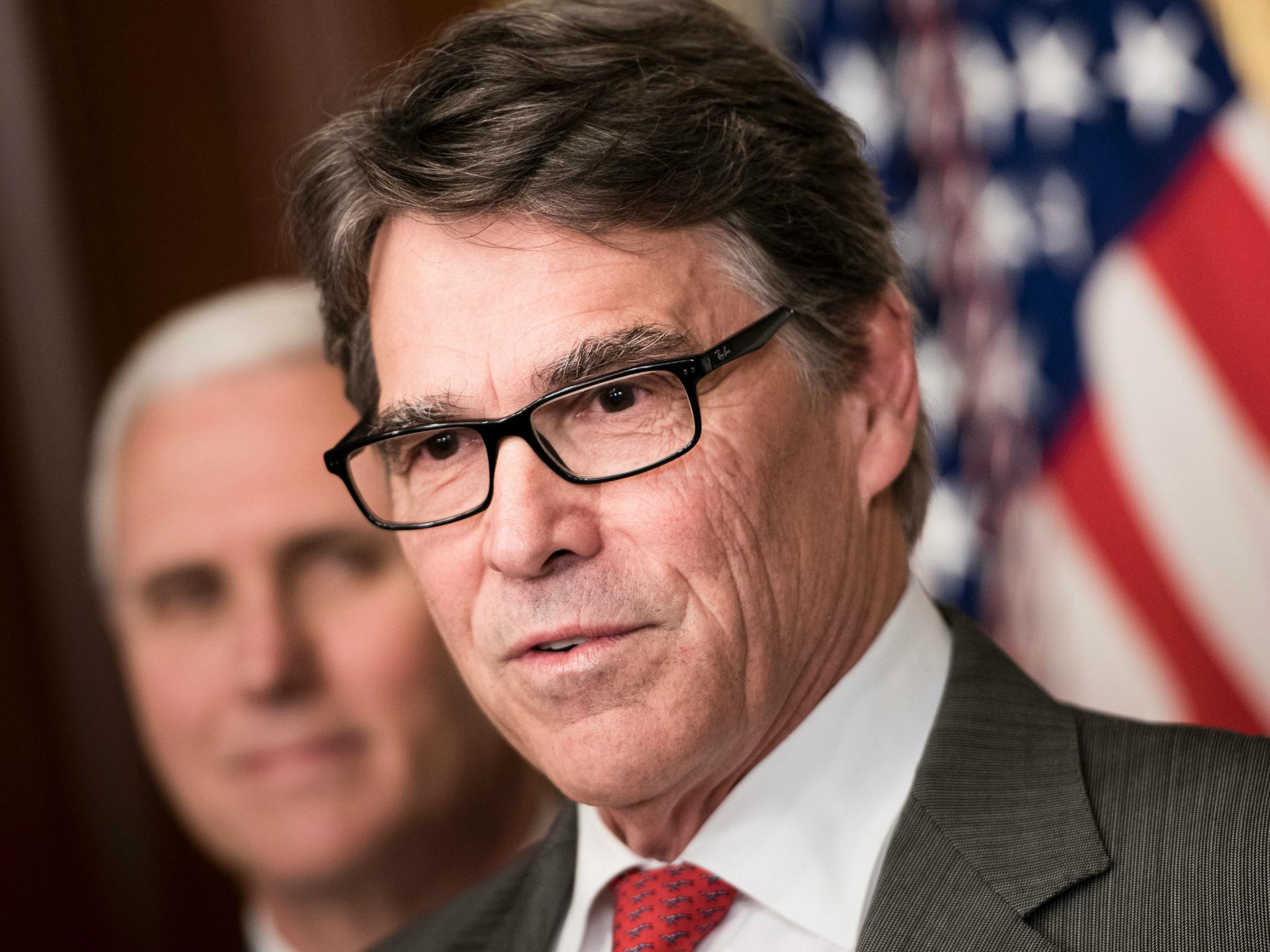 Energy Secretary Rick Perry says he does not believe carbon dioxide is the primary cause of a warming planet