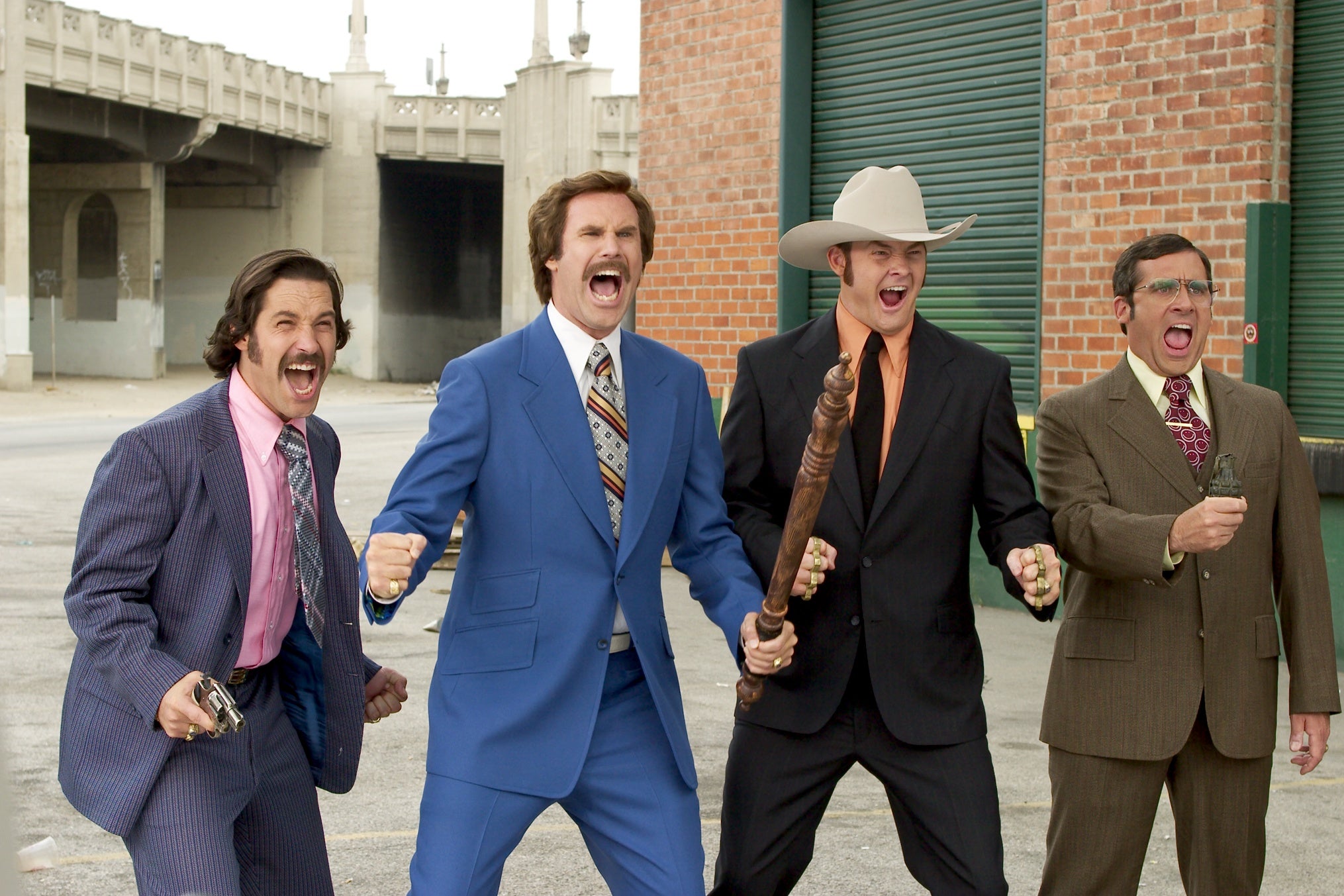 Rudd has appeared in many comedy classics such as ‘Anchorman 2: The Legend Continues’ (Paramount)