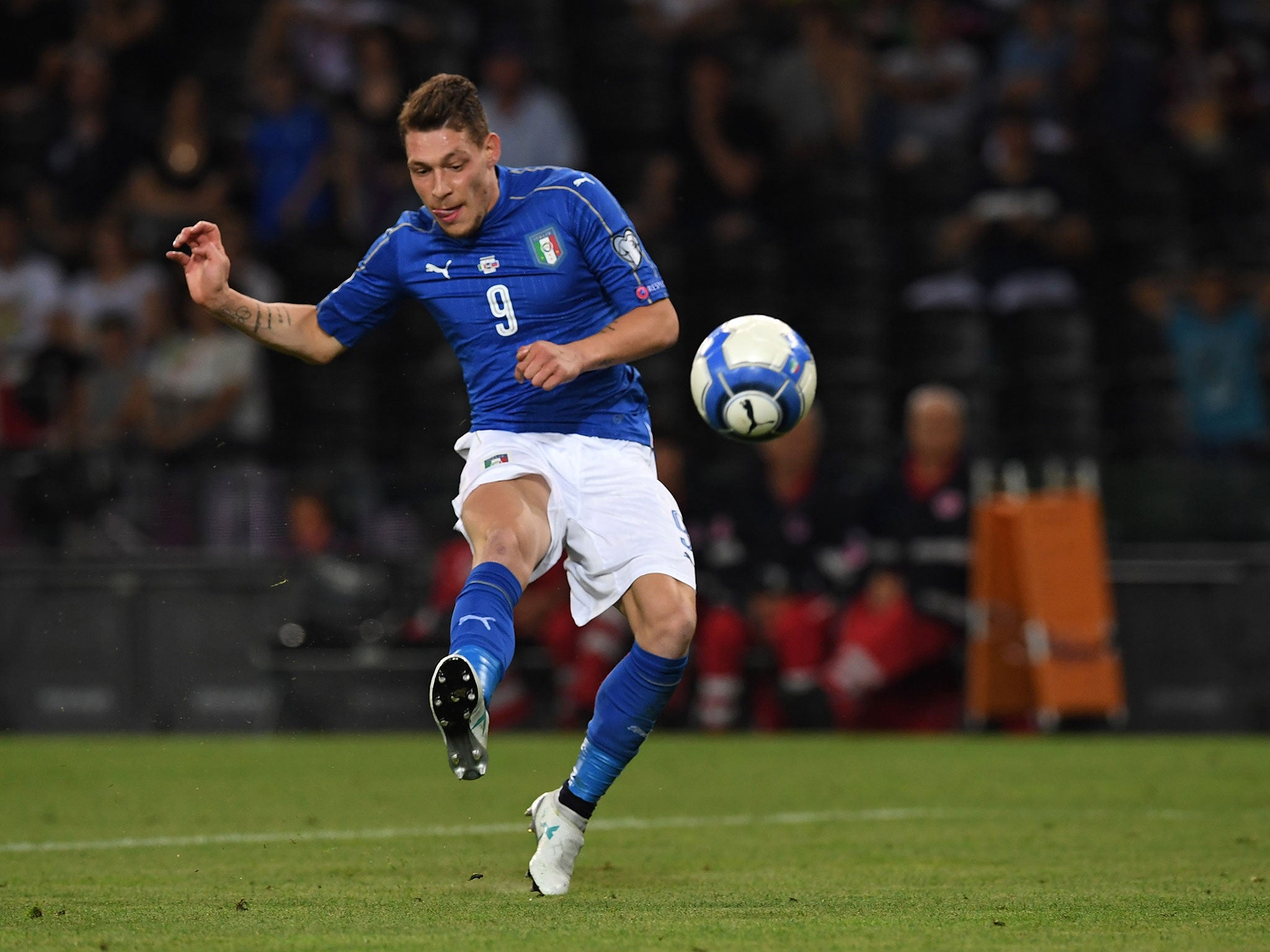 Andrea Belotti has been on international duty for Italy this month