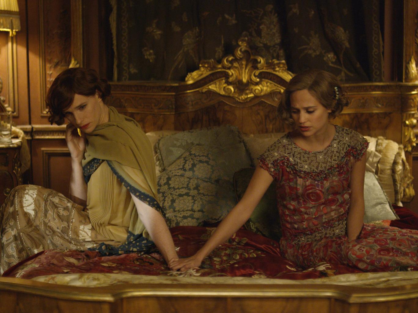 Eddie Redmayne plays transgender artist Lili Elbe, starring across Alicia Vikander in ‘The Danish Girl’