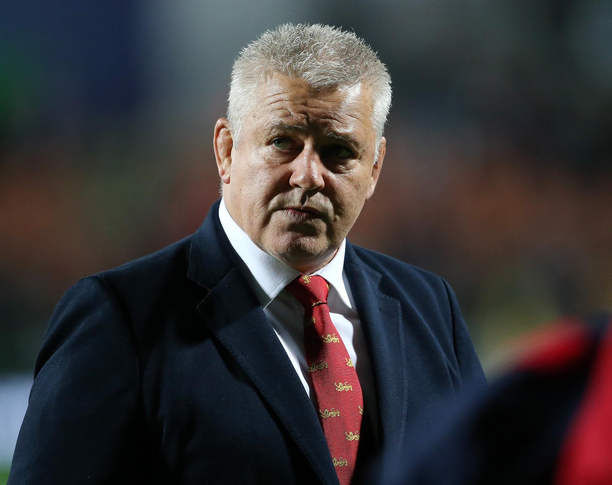 &#13;
Warren Gatland decided to leave captain Sam Warburton out of the starting line-up &#13;