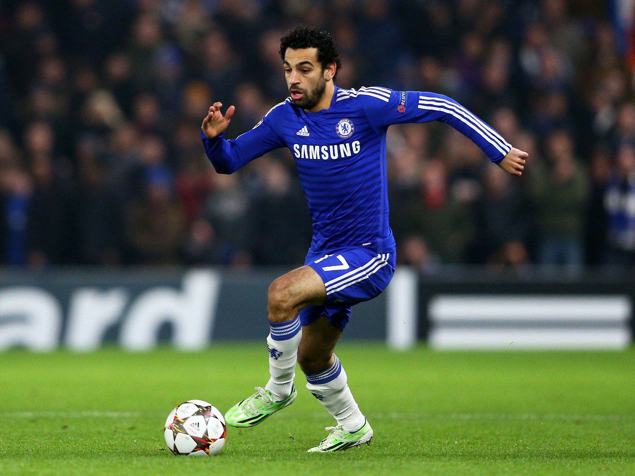 Mohamed Salah was hardly given a look-in at Chelsea