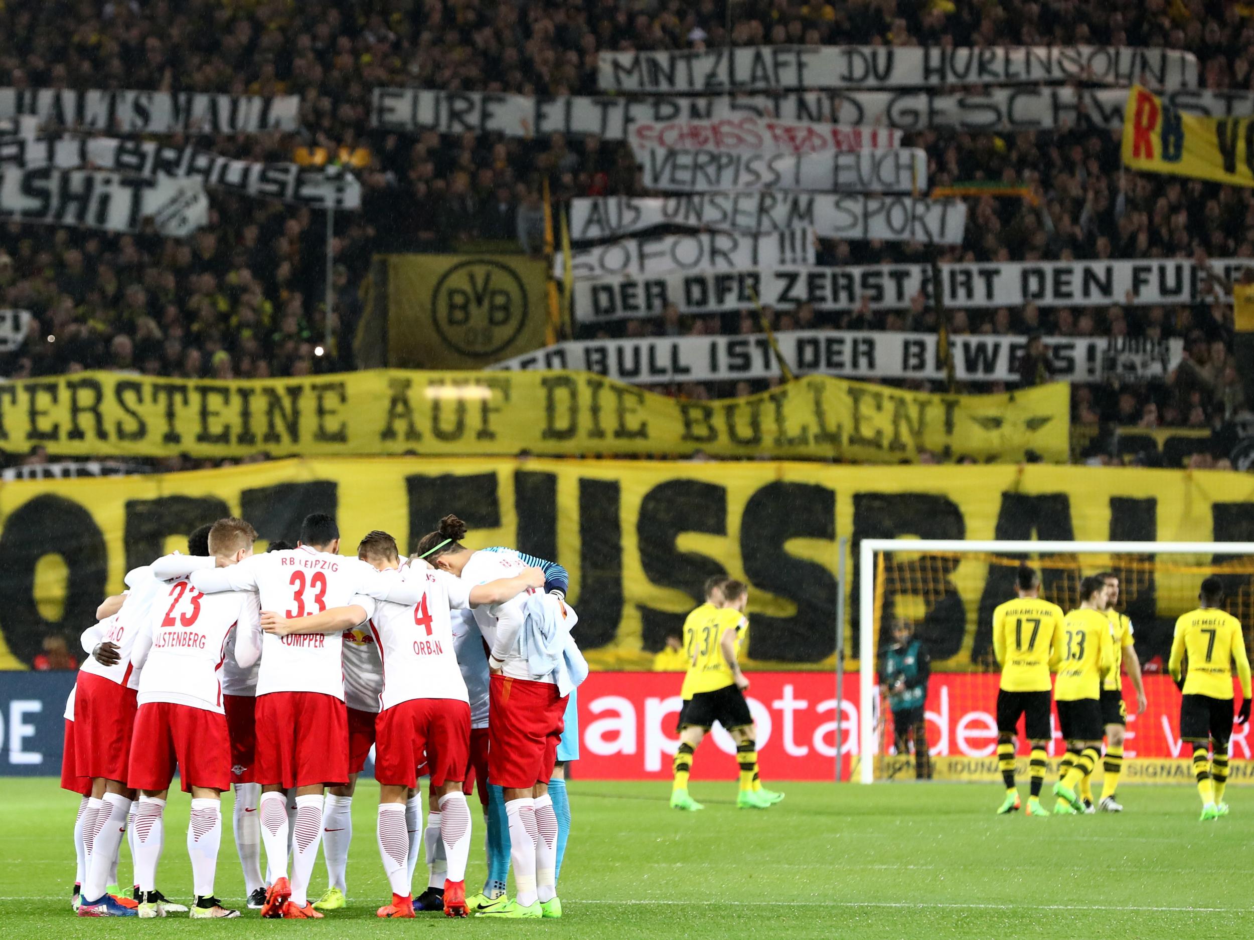 &#13;
Dortmund's Yellow Wall is one of European football's great sights &#13;