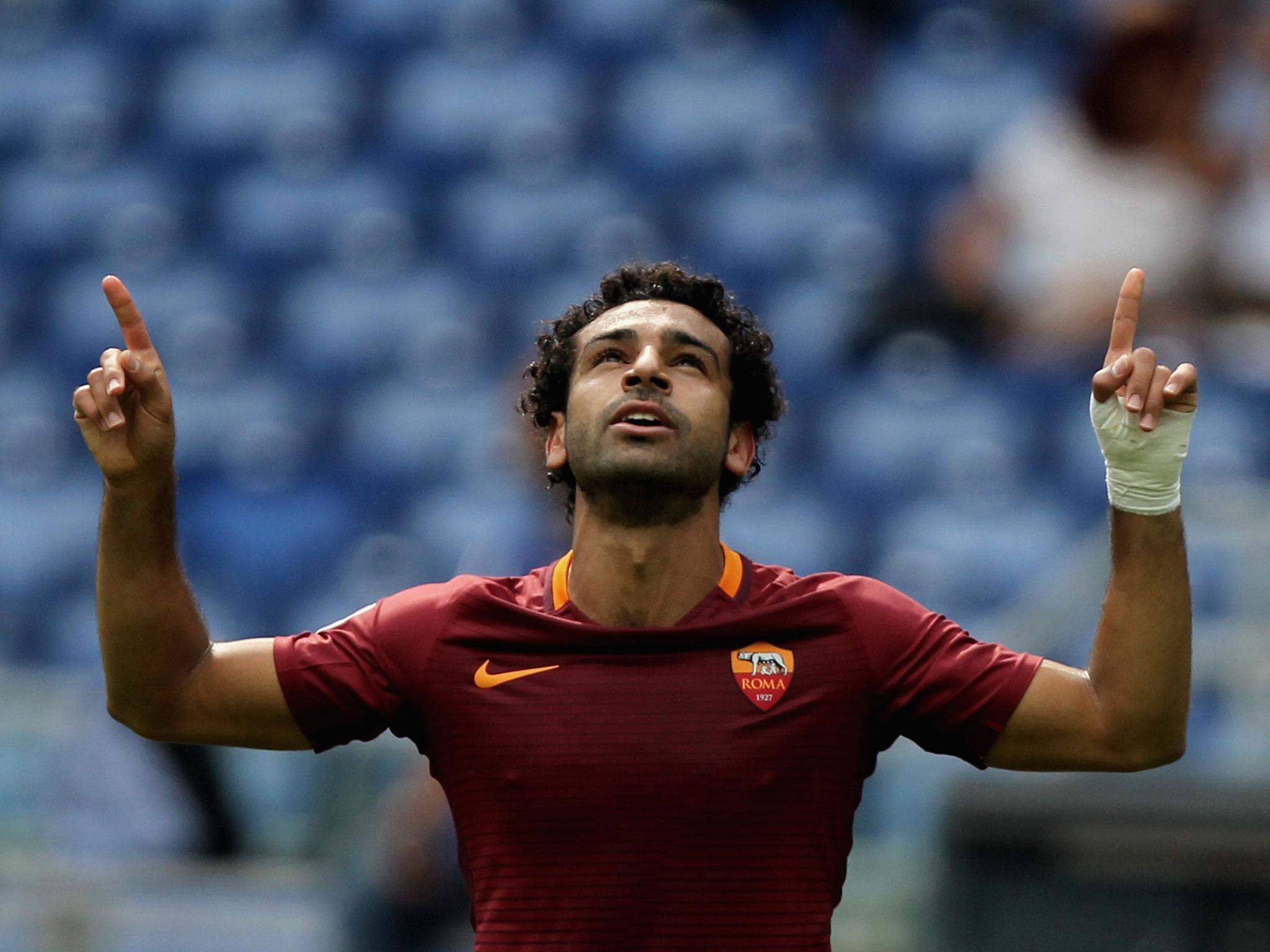 Salah enjoyed a stellar season at Roma