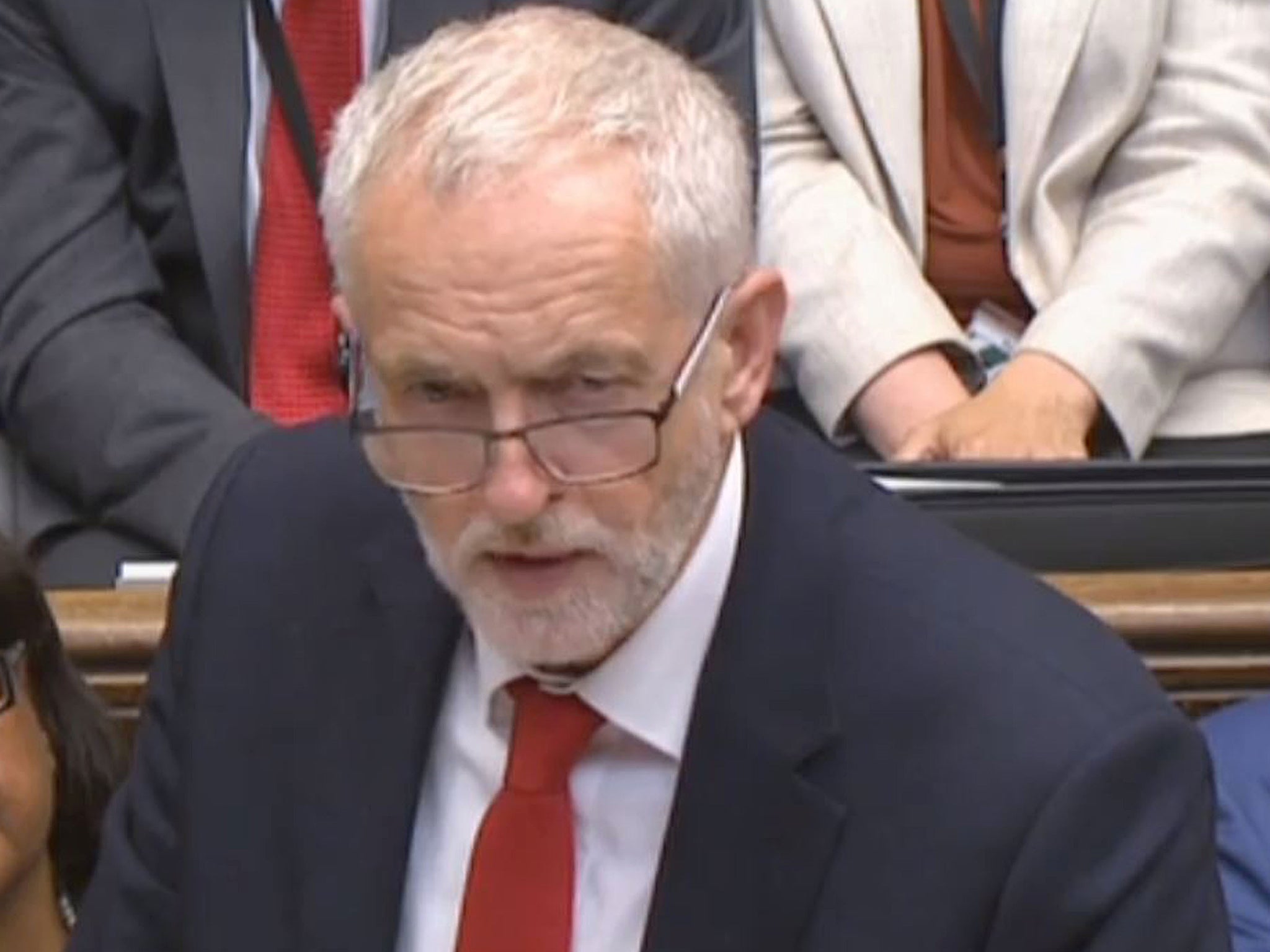 Labour leader Jeremy Corbyn