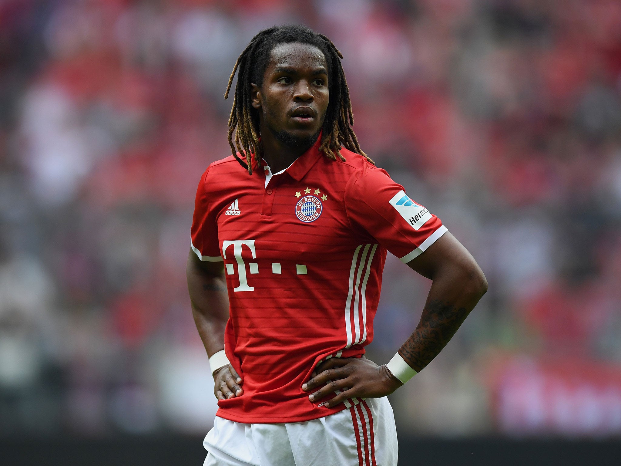 Renato Sanches made just six starts for Bayern last season