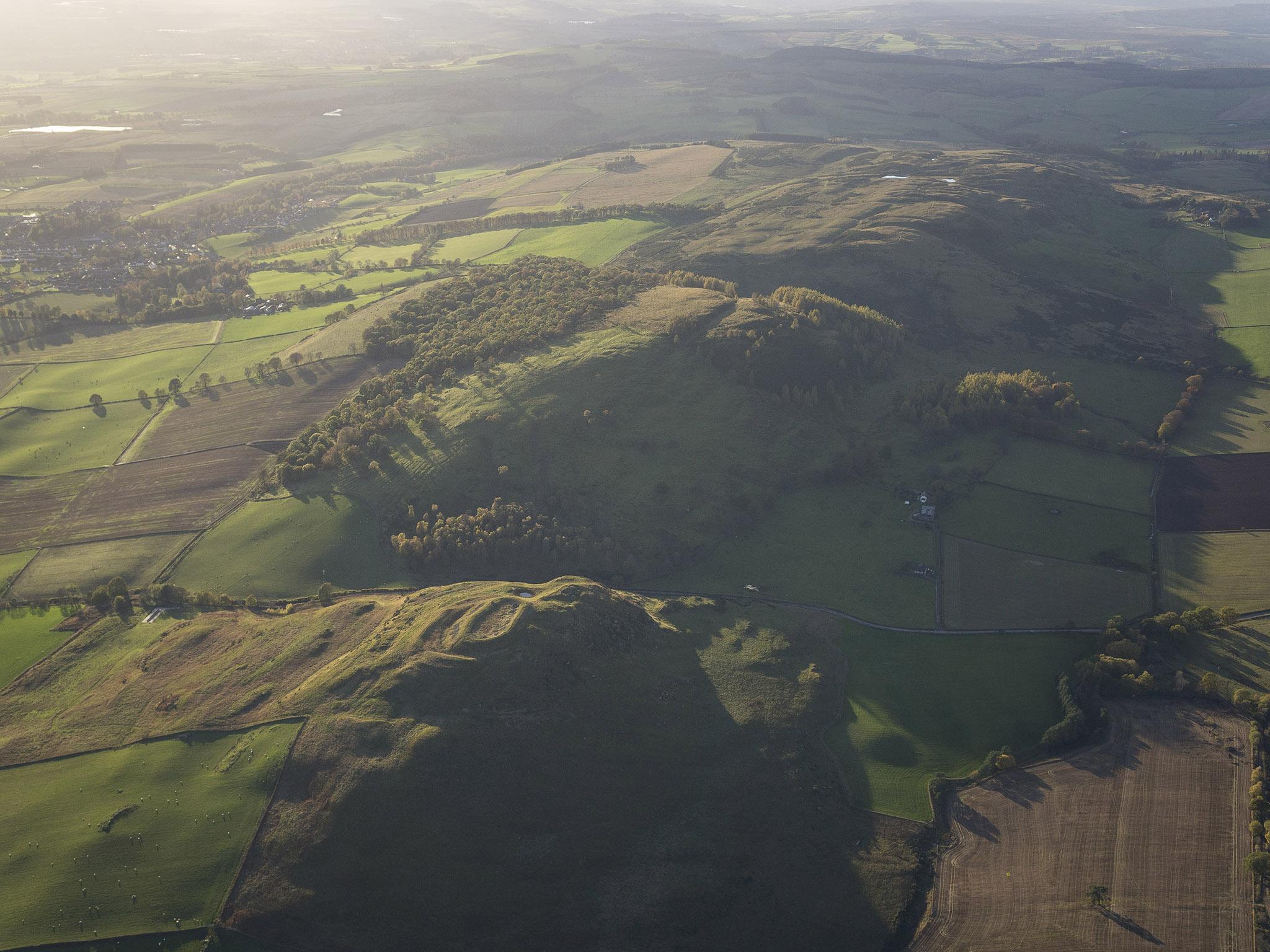 The Barry Hill hillfort near Alyth is one of thousands