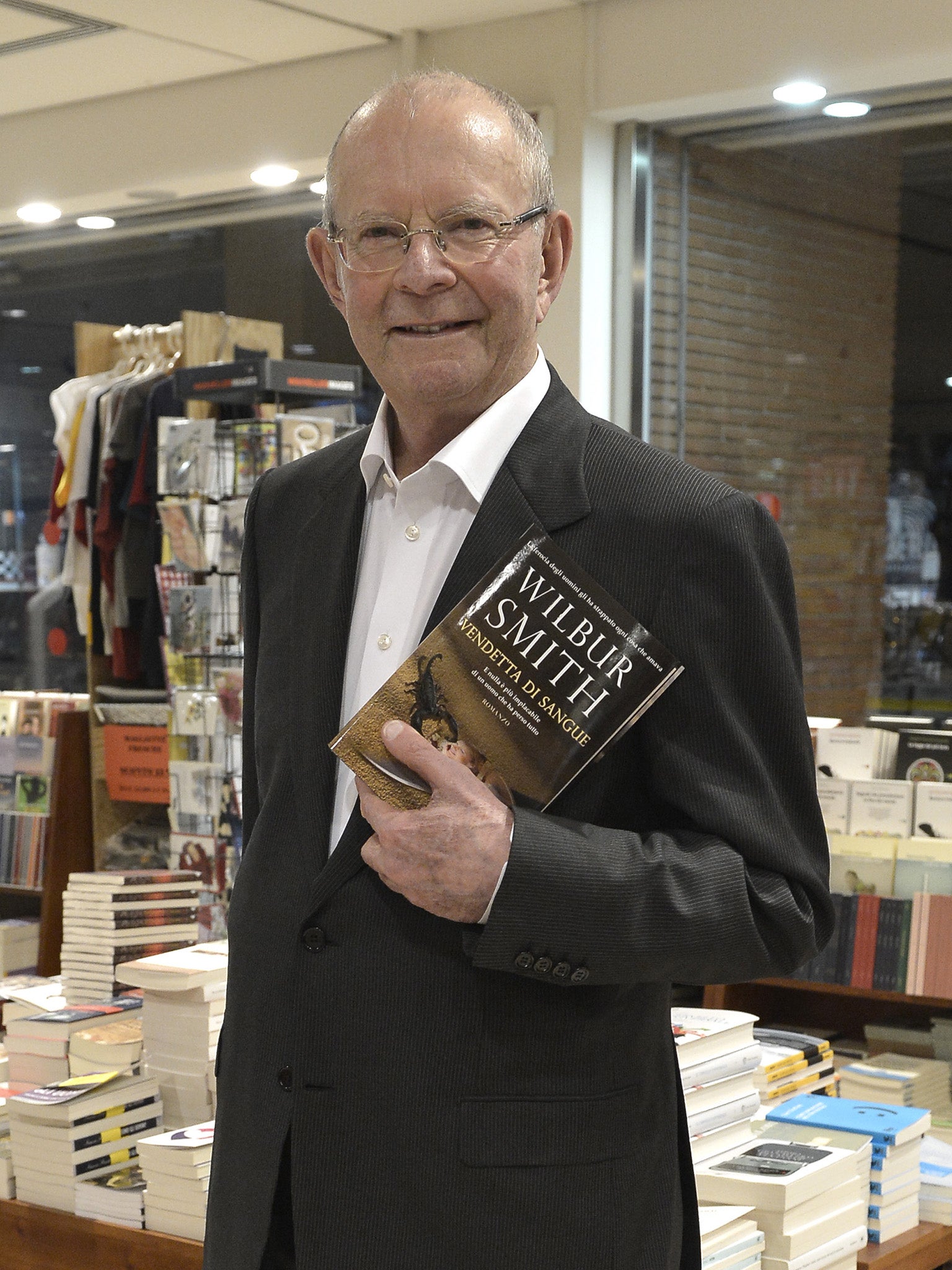 Wilbur Smith has sold more than 120 million copies of his novels. Now in his eighties, Smith continues to write with the help of Tom Cain (AKA David Thomas) (Rex)