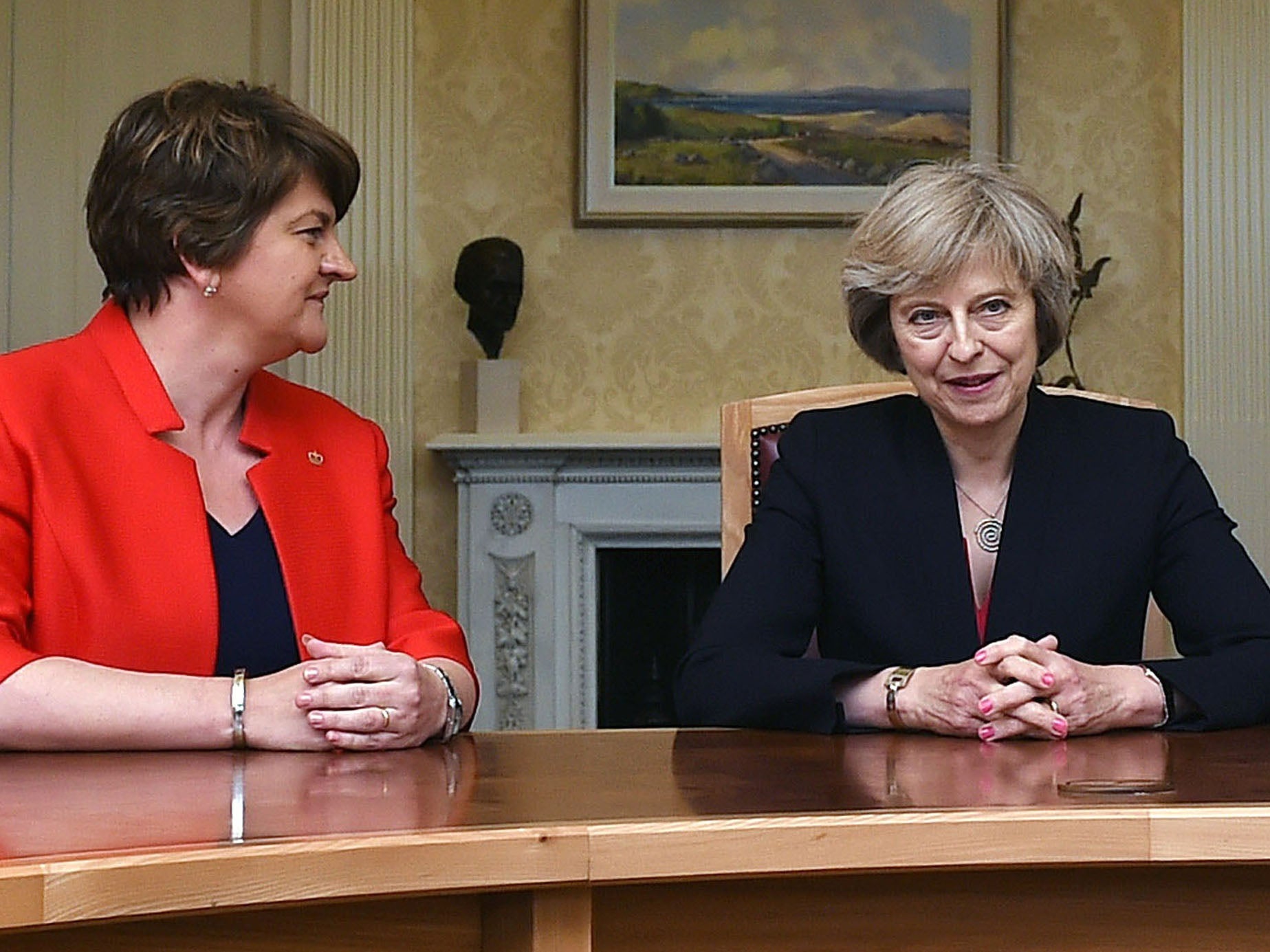 The DUP has demanded investment in health and infrastructure in Northern Ireland