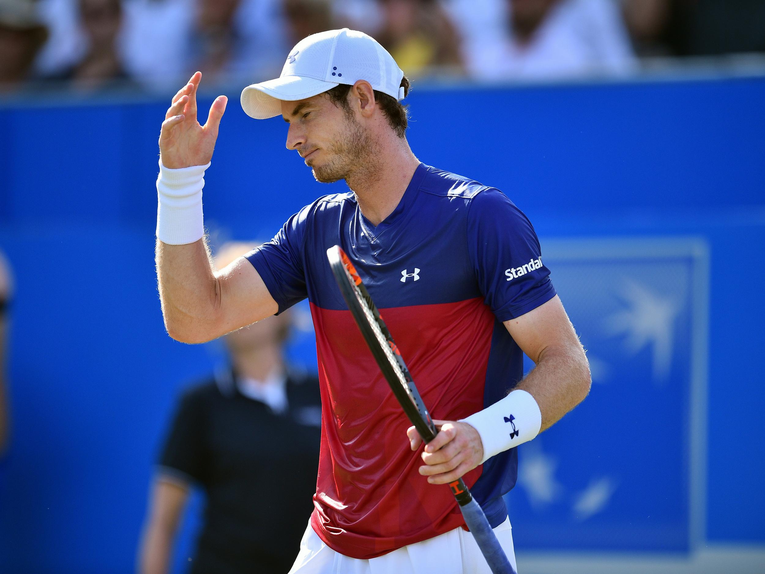 It's unclear whether Murray will play in another warm-up tournament before Wimbledon