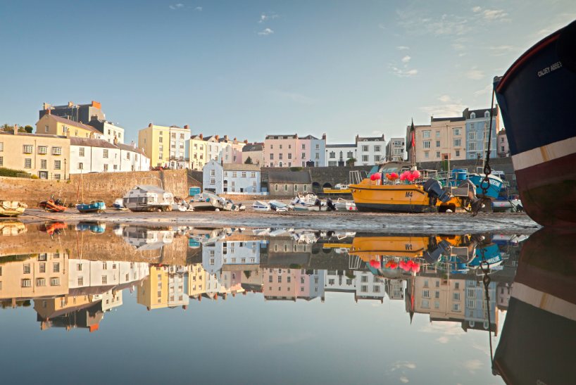 Explore Tenby's wonderful harbour