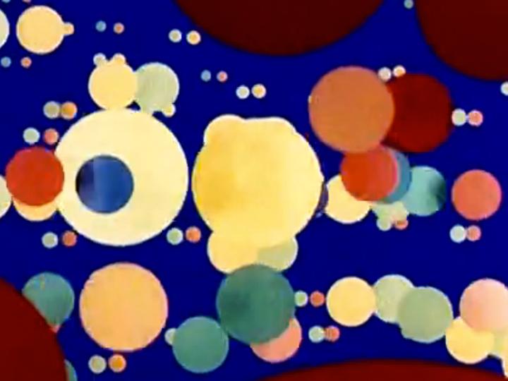 Scene from Oskar Fischinger's An Optical Poem