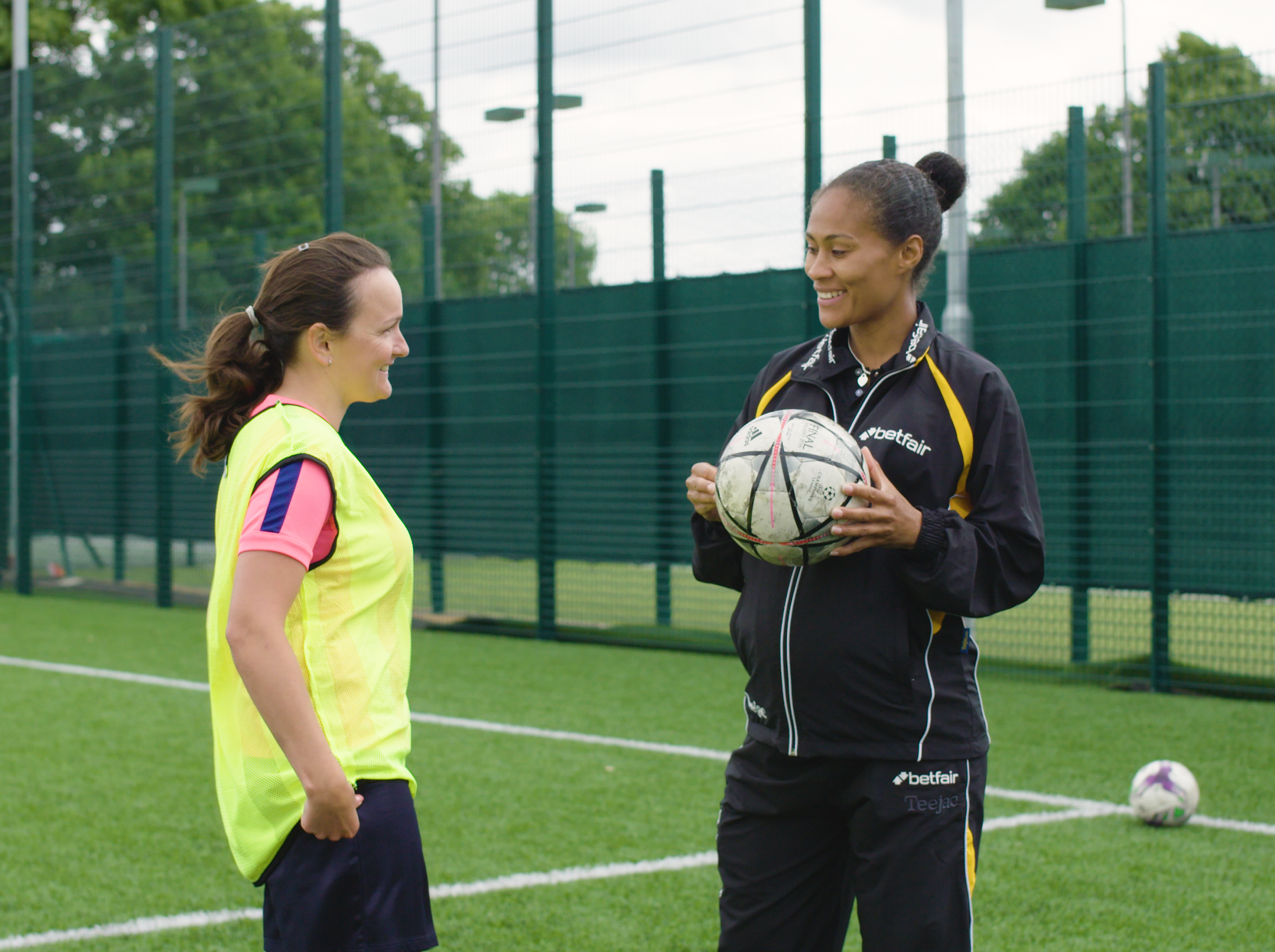 &#13;
The former England international wants to see more female coaches &#13;