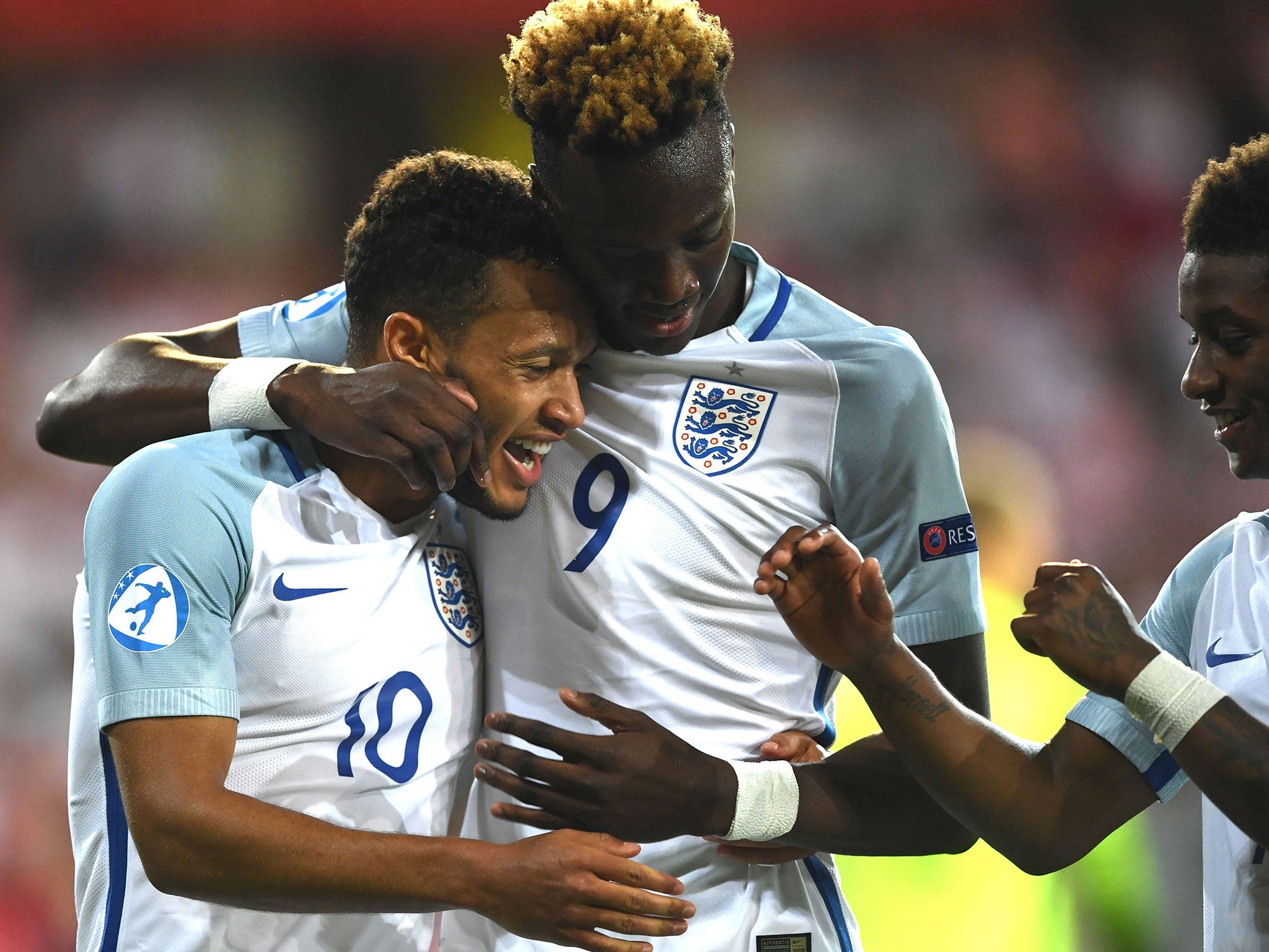 England topped Group A ahead of Slovakia with seven points