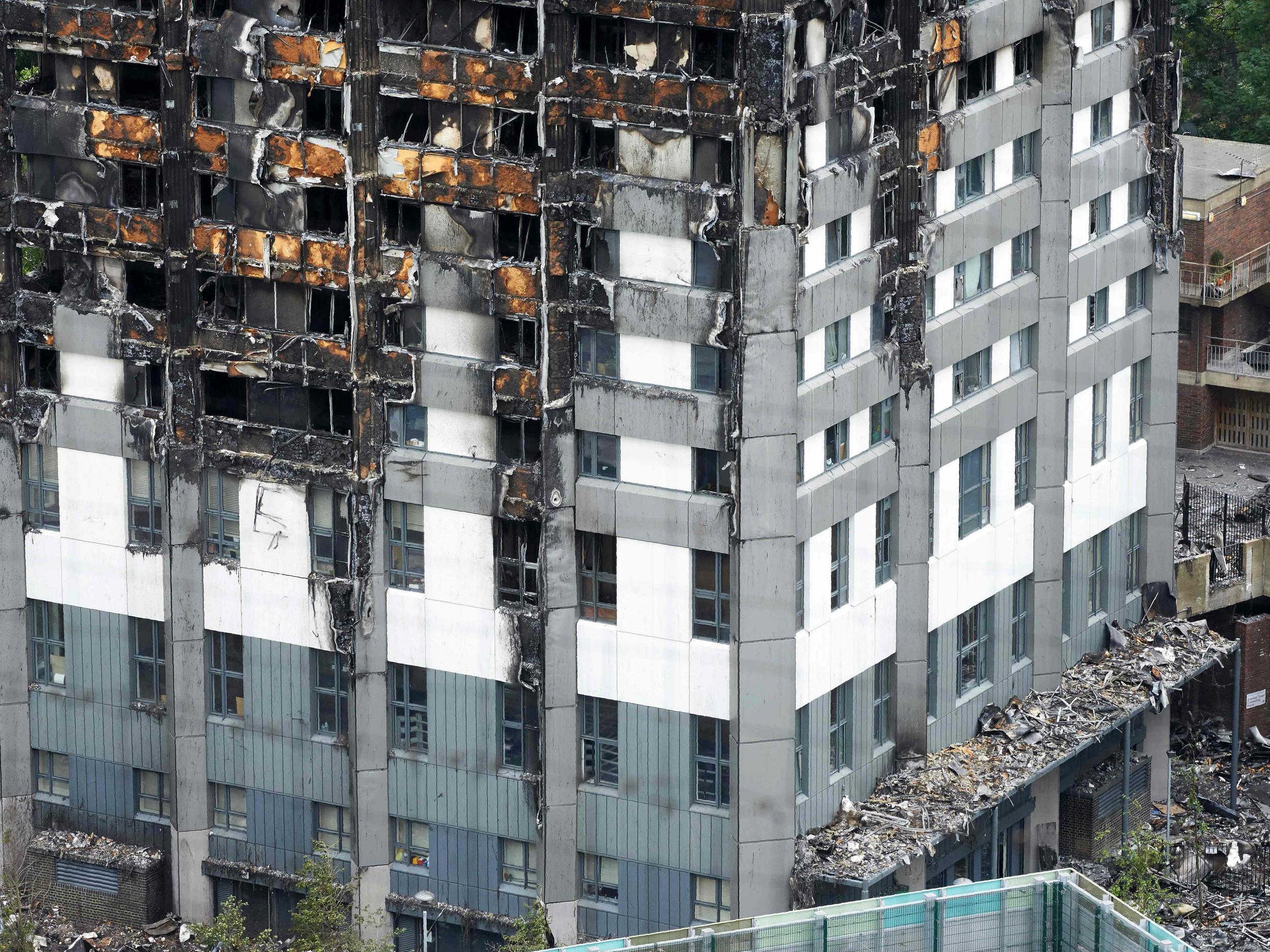 Government help: £500,000 has been distributed to displaced Grenfell Tower residents out of a £5m discretionary fund