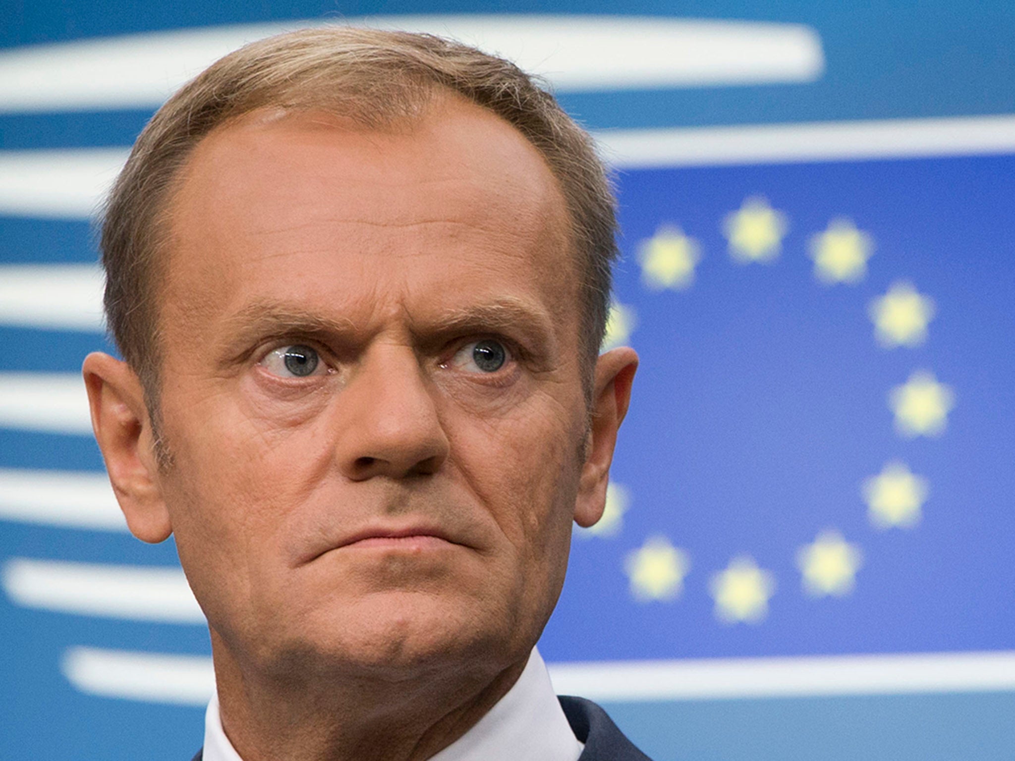 Donald Tusk's role of European Council president would be rolled into that of Mr Juncker under plans unveiled by Mr Juncker