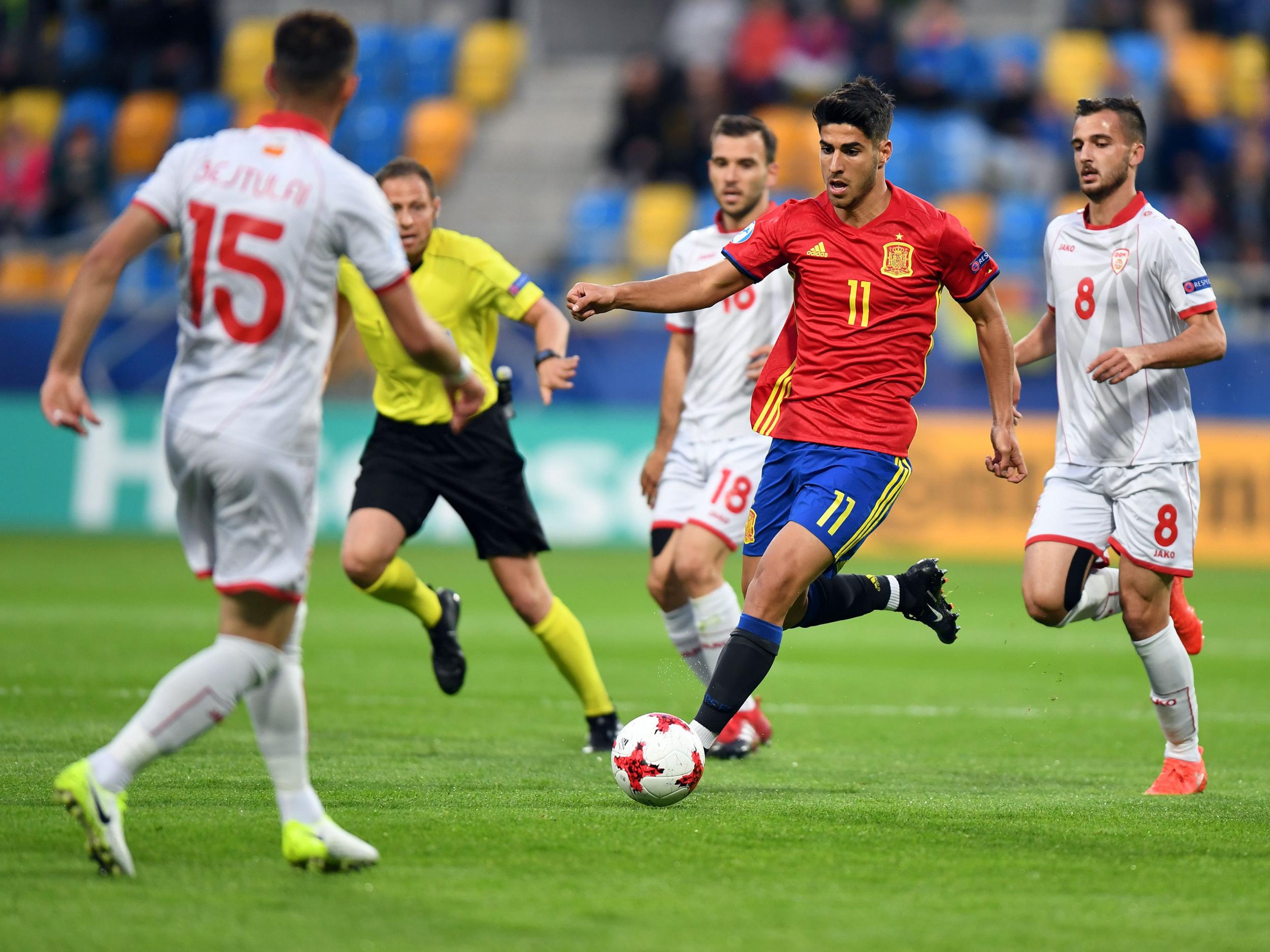 Marco Asensio broke into the Real Madrid team this season and is likely to push for a place in the senior squad soon