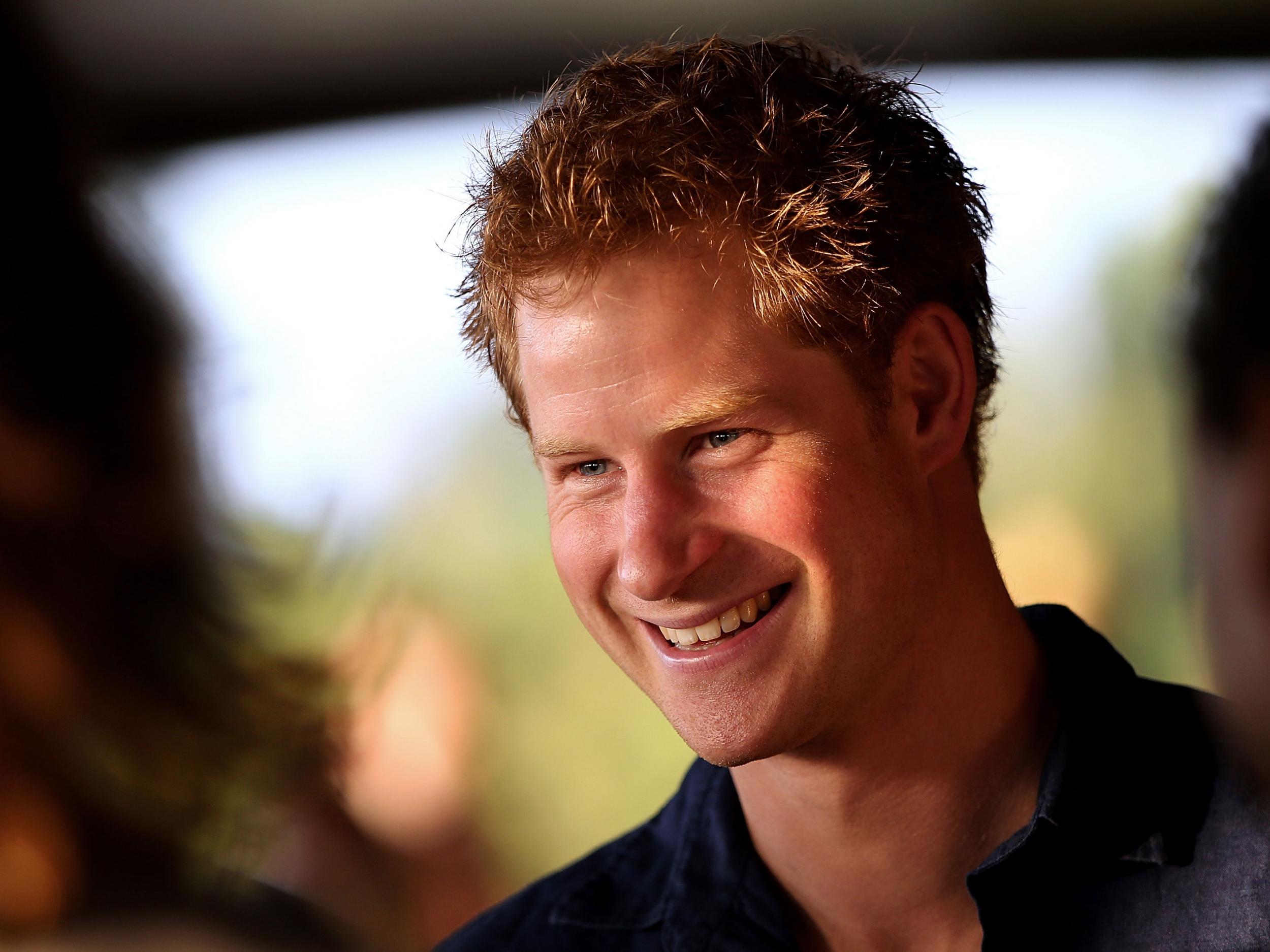 Prince Harry in Abu Dhabi