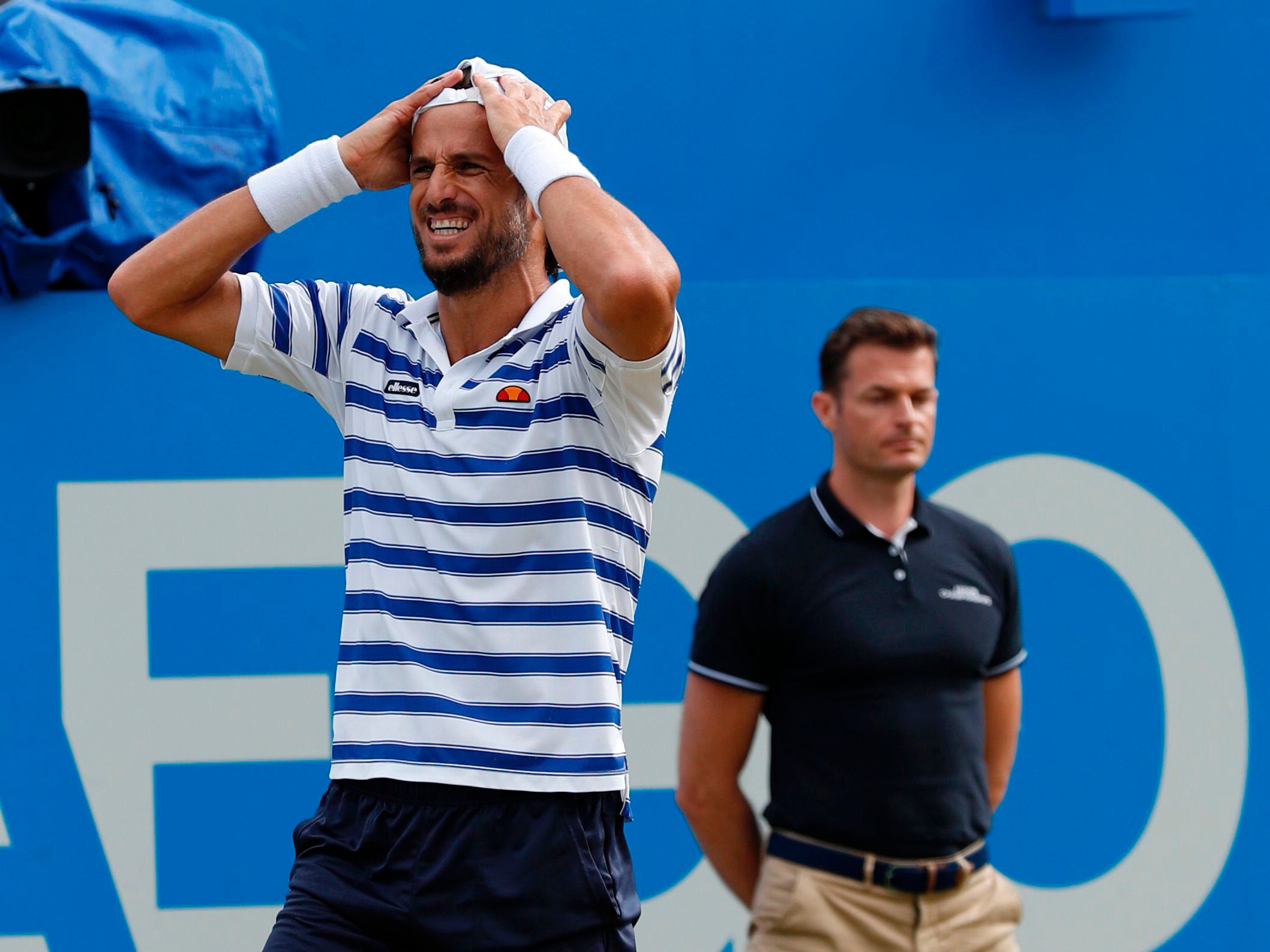 Lopez knocked out world number three Stan Warwinka on the way to winning