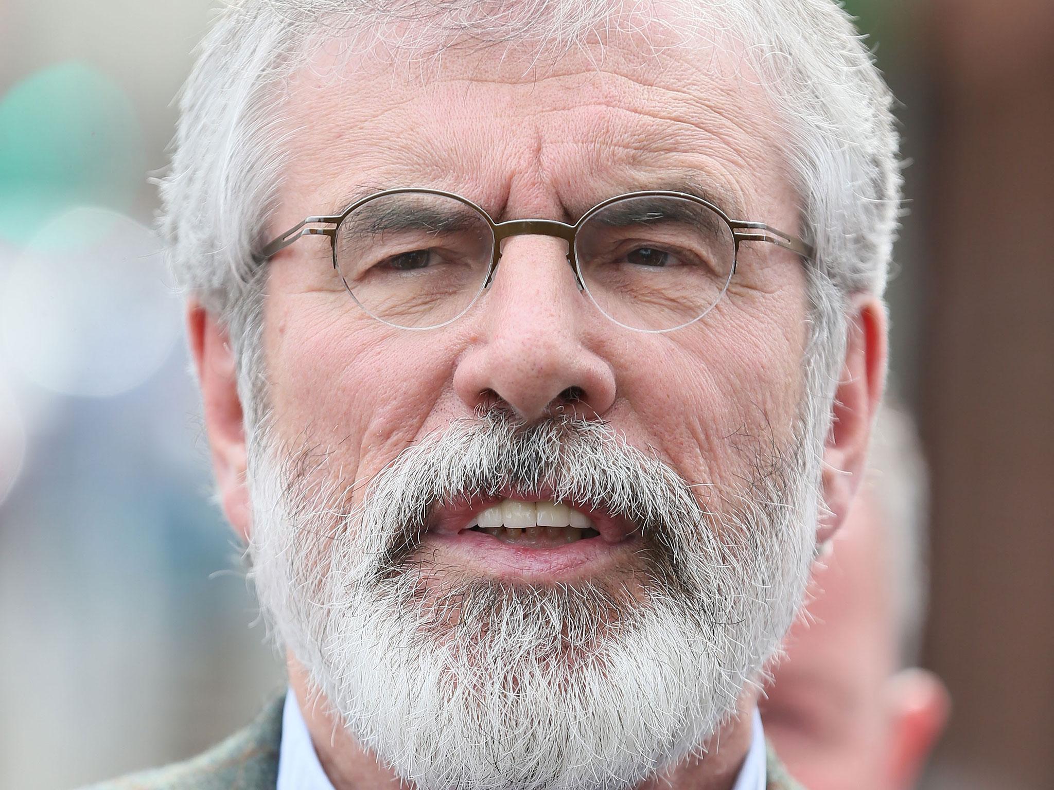 Sinn Fein’s President, Gerry Adams, announced his retirement in November