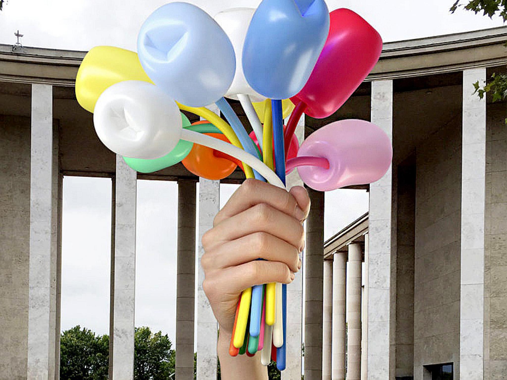 Jeff Koons's gift to Paris of the 'Bouquet of Tulips' will cost an estimated €3.5m to install