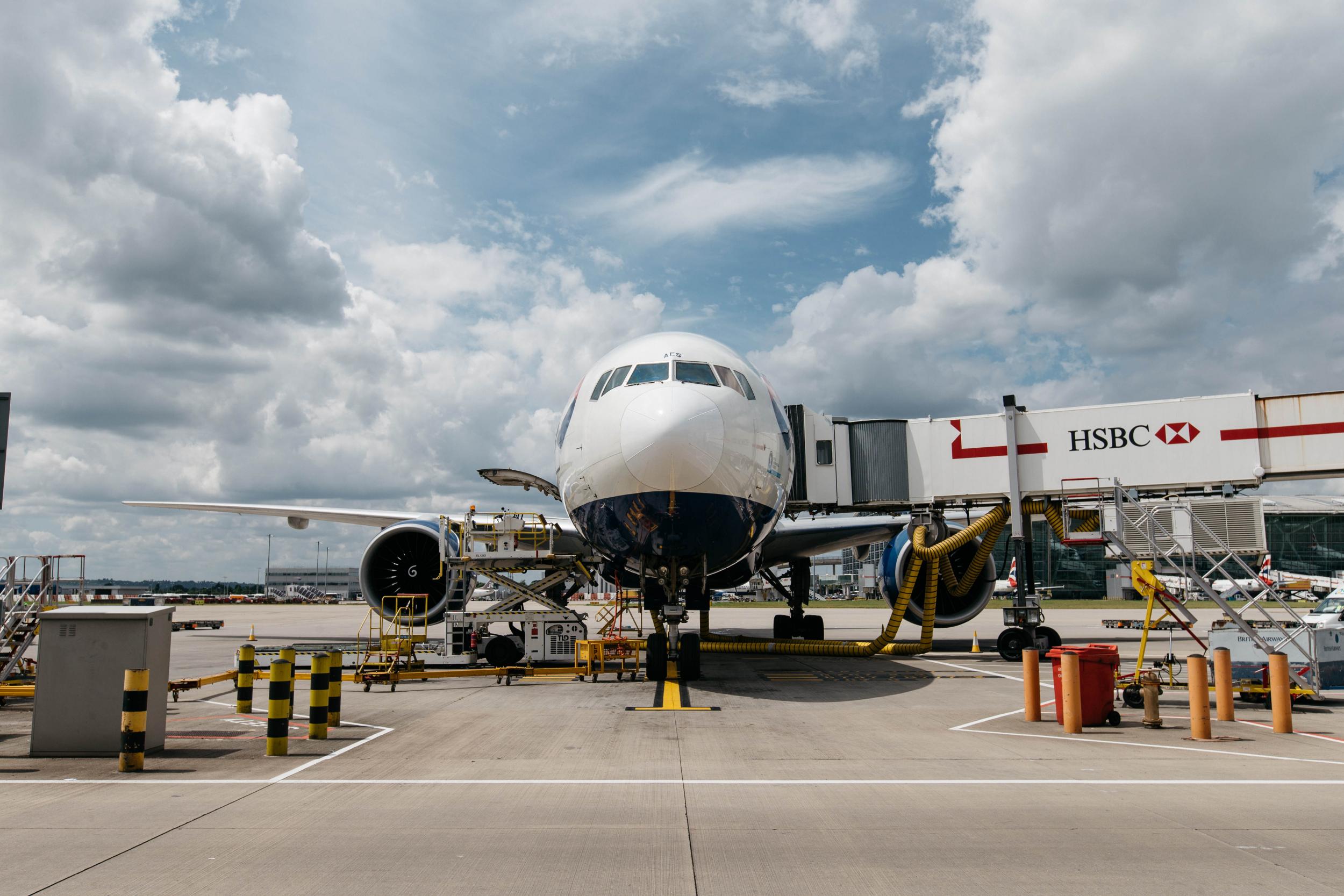 Going places? A BA Boeing 777 at Heathrow Terminal 5