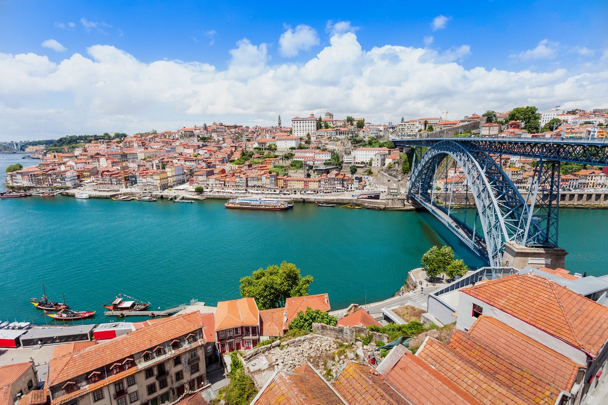 Porto is punctuated by the Douro river (Getty/iStockphoto)