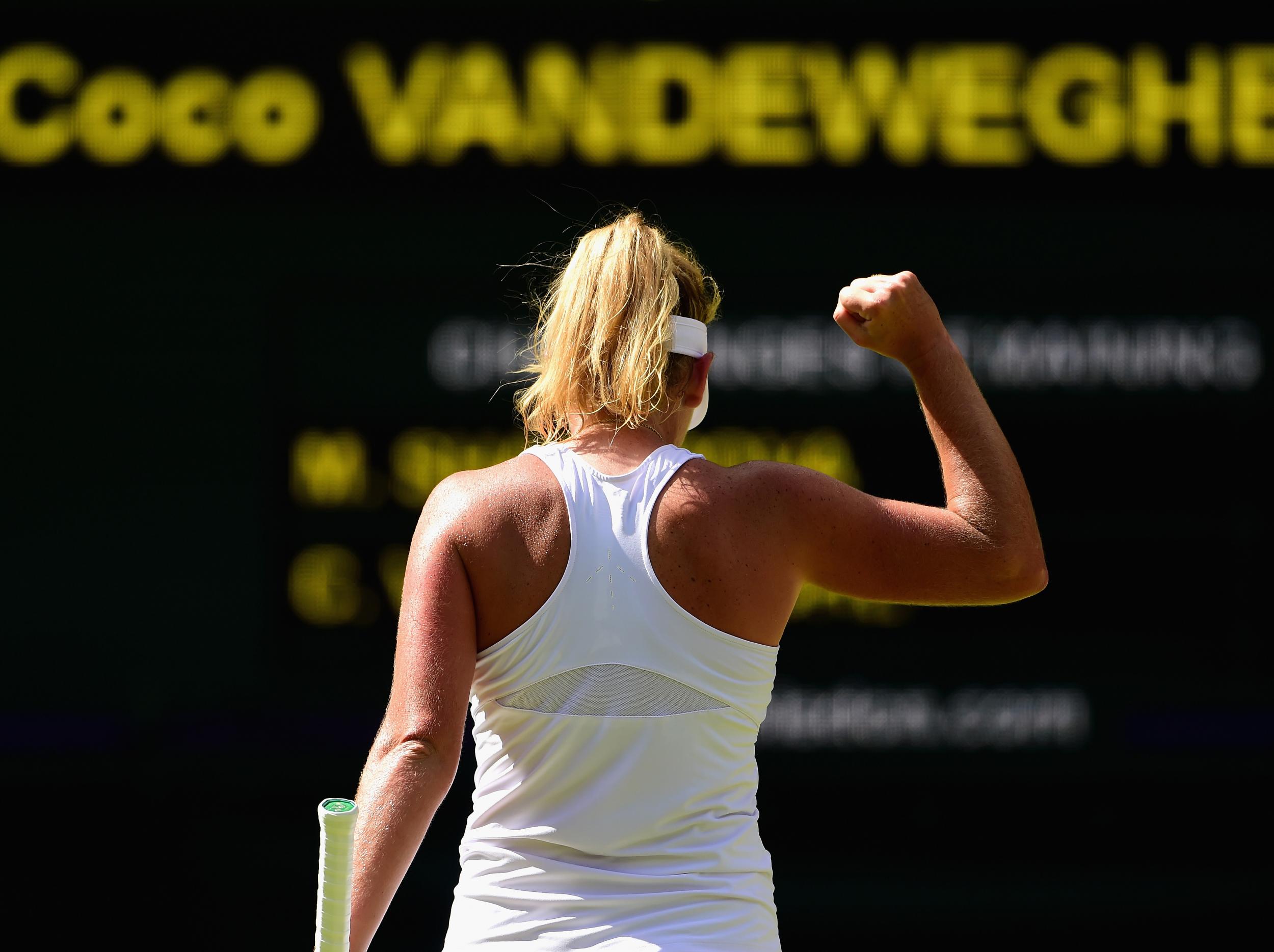 Vandeweghe is a dark horse to win the women's singles