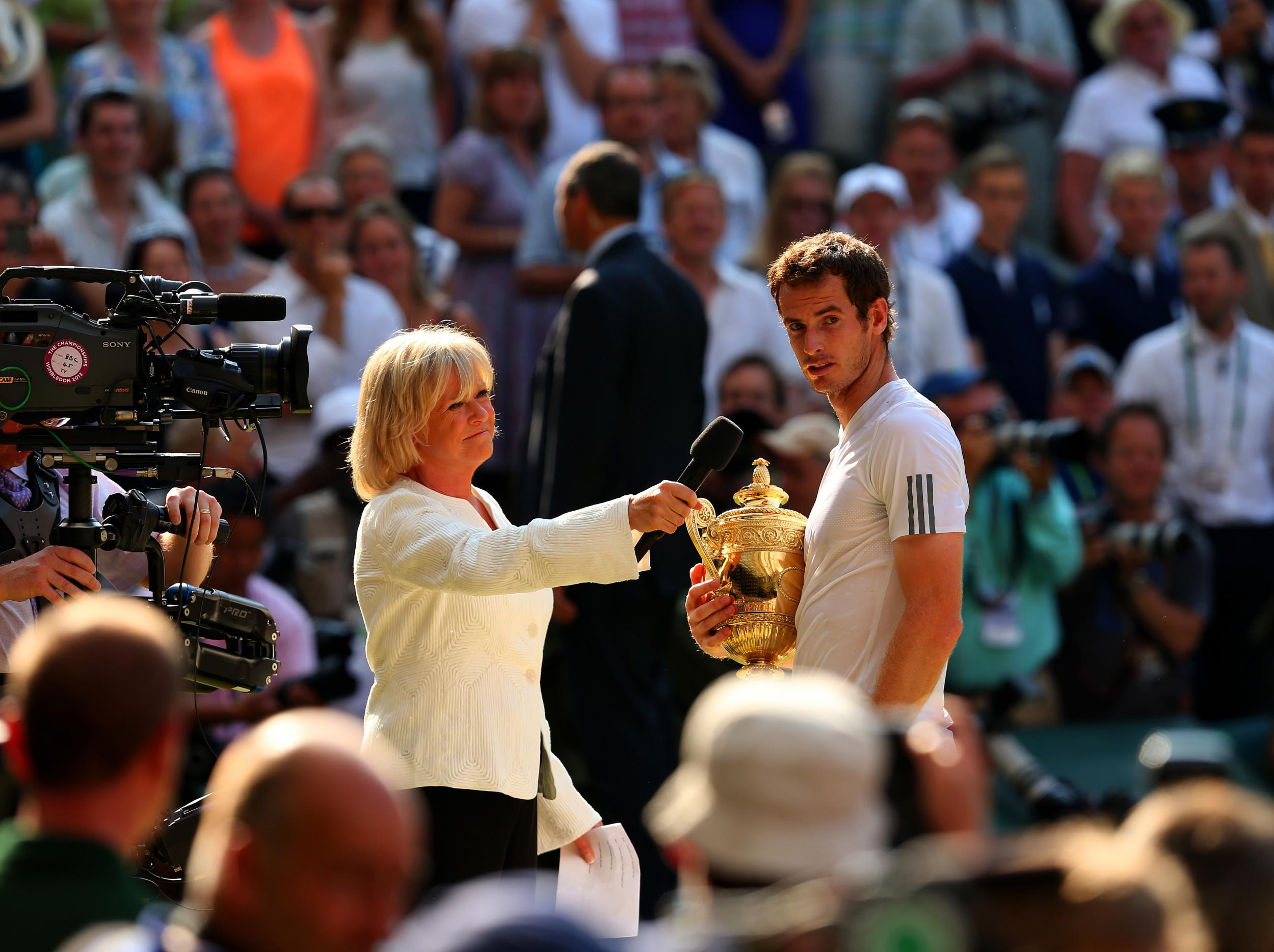 Sue Barker will present the BBC's coverage