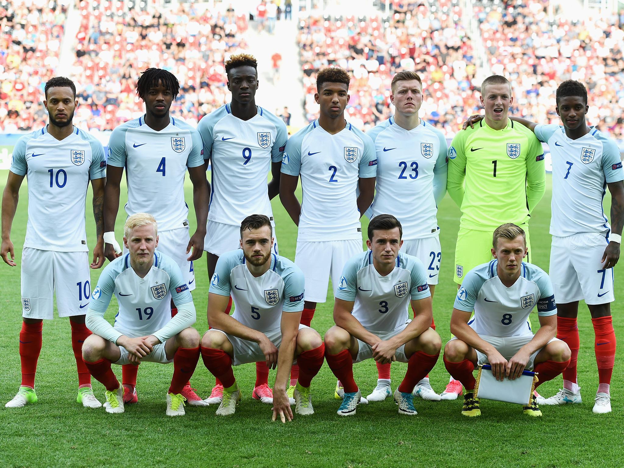 How did England's young lions perform against Germany?