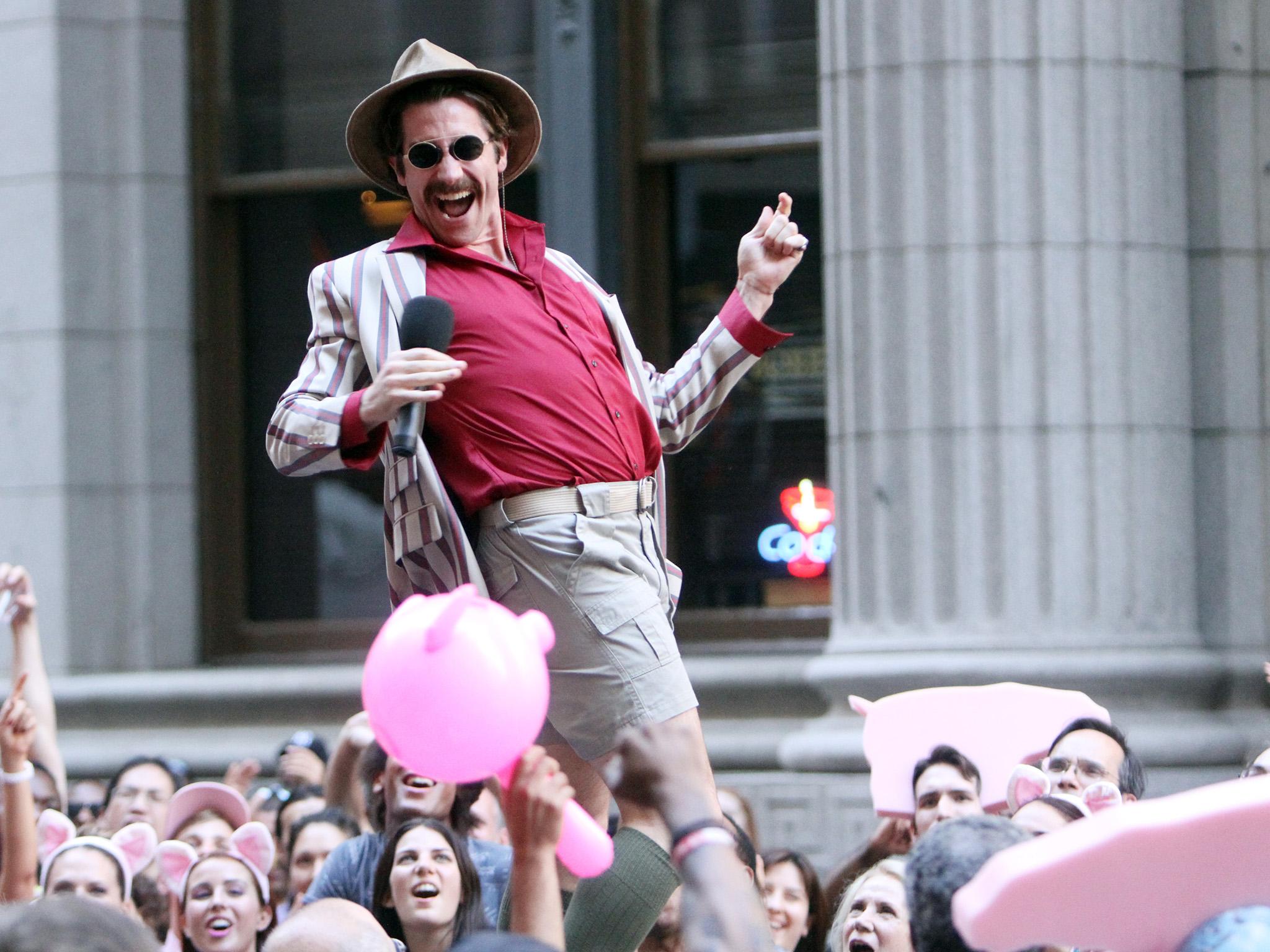 Gyllenhaal (above) as Dr Johnny in 'Okja' asked for a role in Bong Joon-ho's film (Rex)