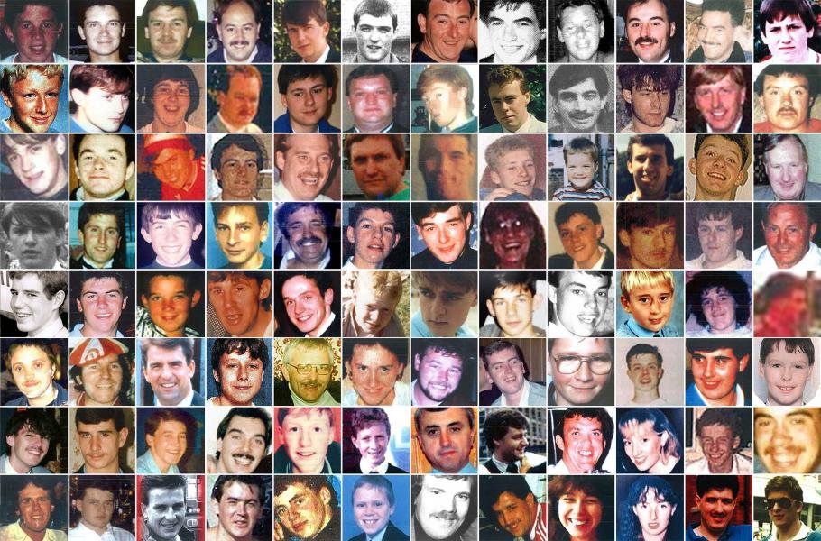 The 96 who lost their lives in the disaster