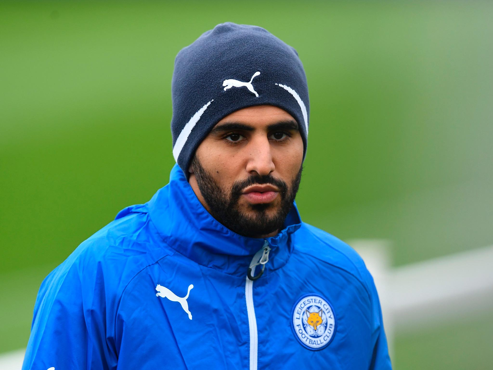 Mahrez is determined to leave Leicester this summer