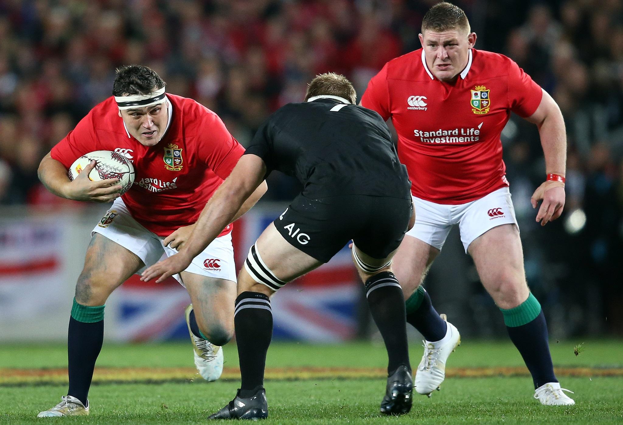 Jamie George (left) had never started a Test before this tour