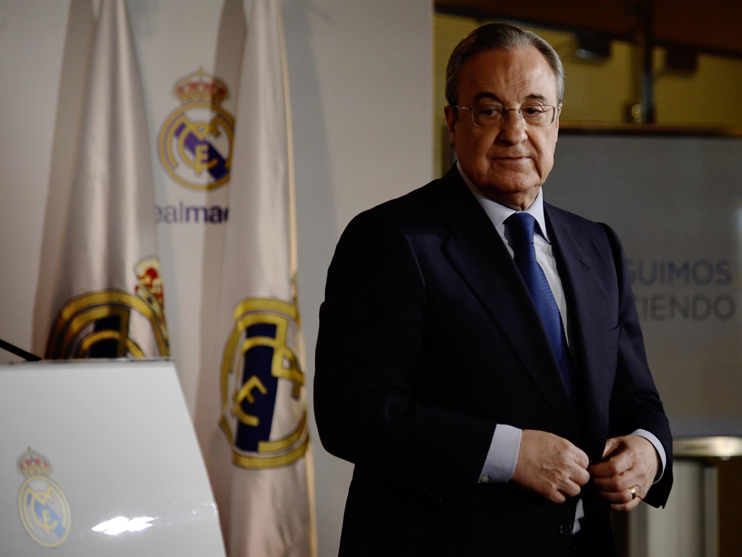 What Florentino Perez says goes