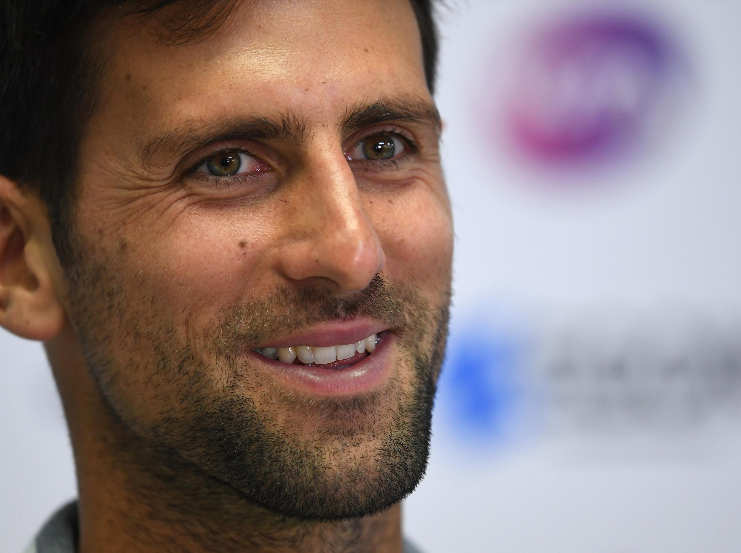 Djokovic is playing at Eastbourne in an attempt to find some form (Getty )