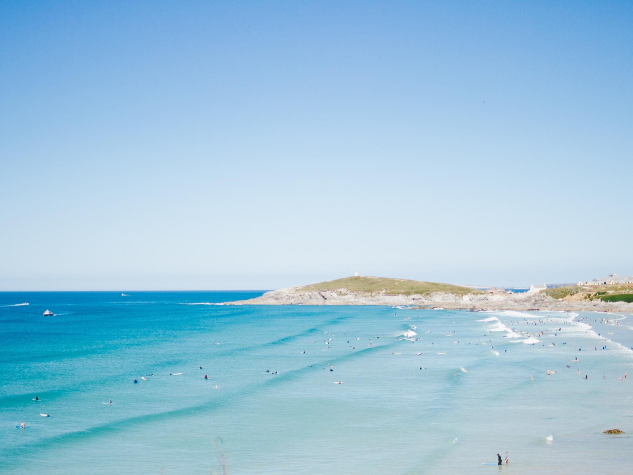 The Fistral Beach Hotel and Spa offers stunning seaside views