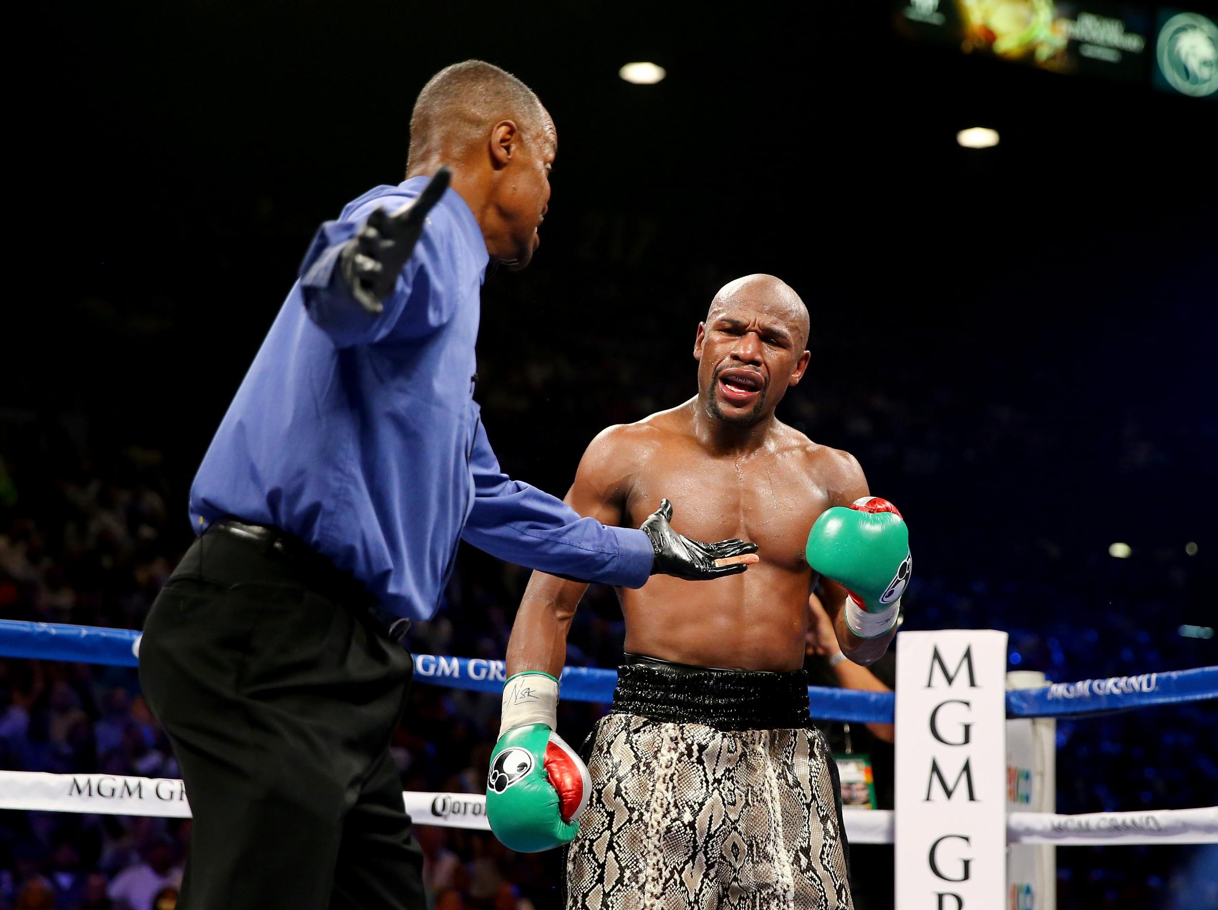 &#13;
Mayweather has admitted he is not the boxer he once was &#13;