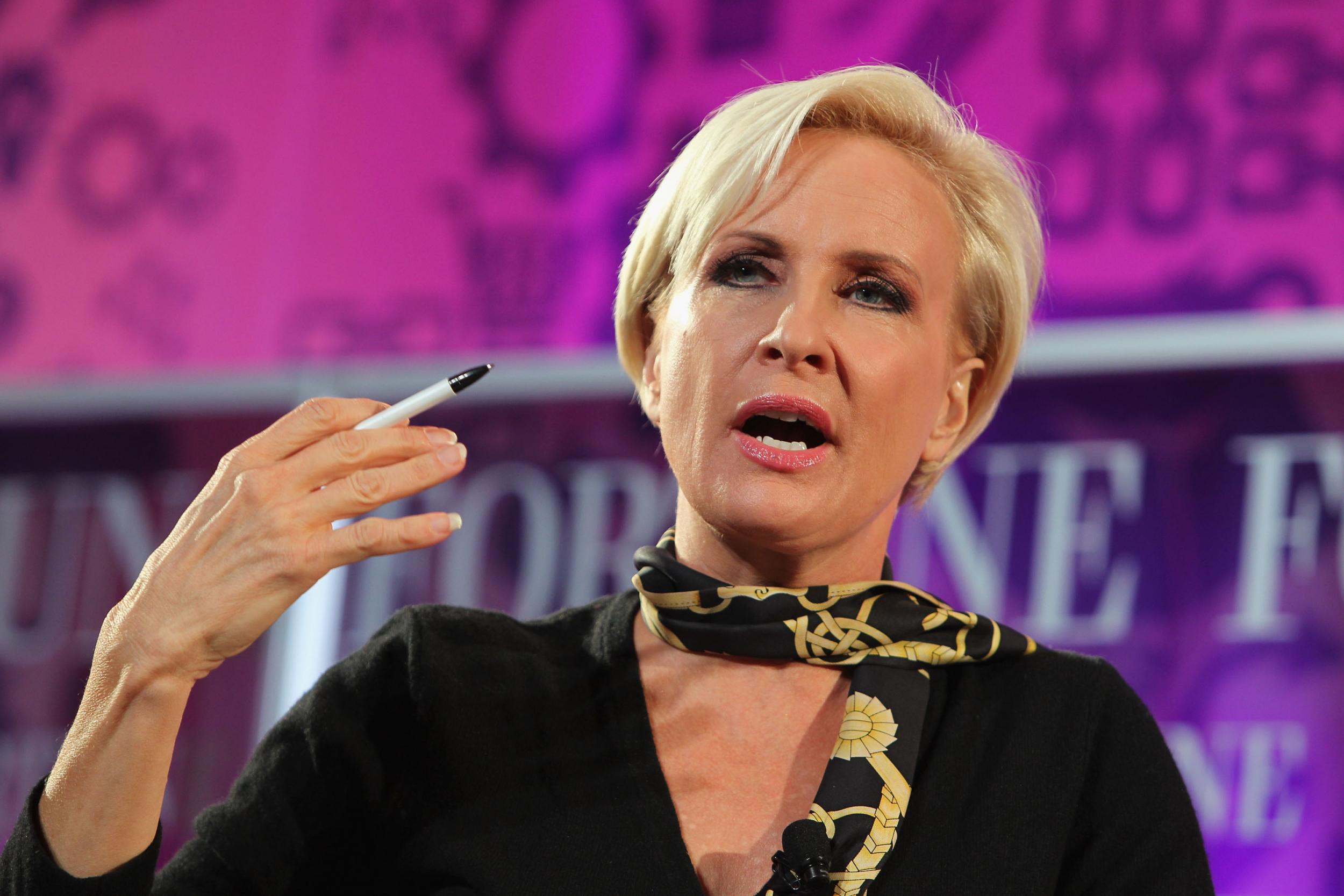 Mika Brzezinski speaks onstage at the FORTUNE Most Powerful Women Summit