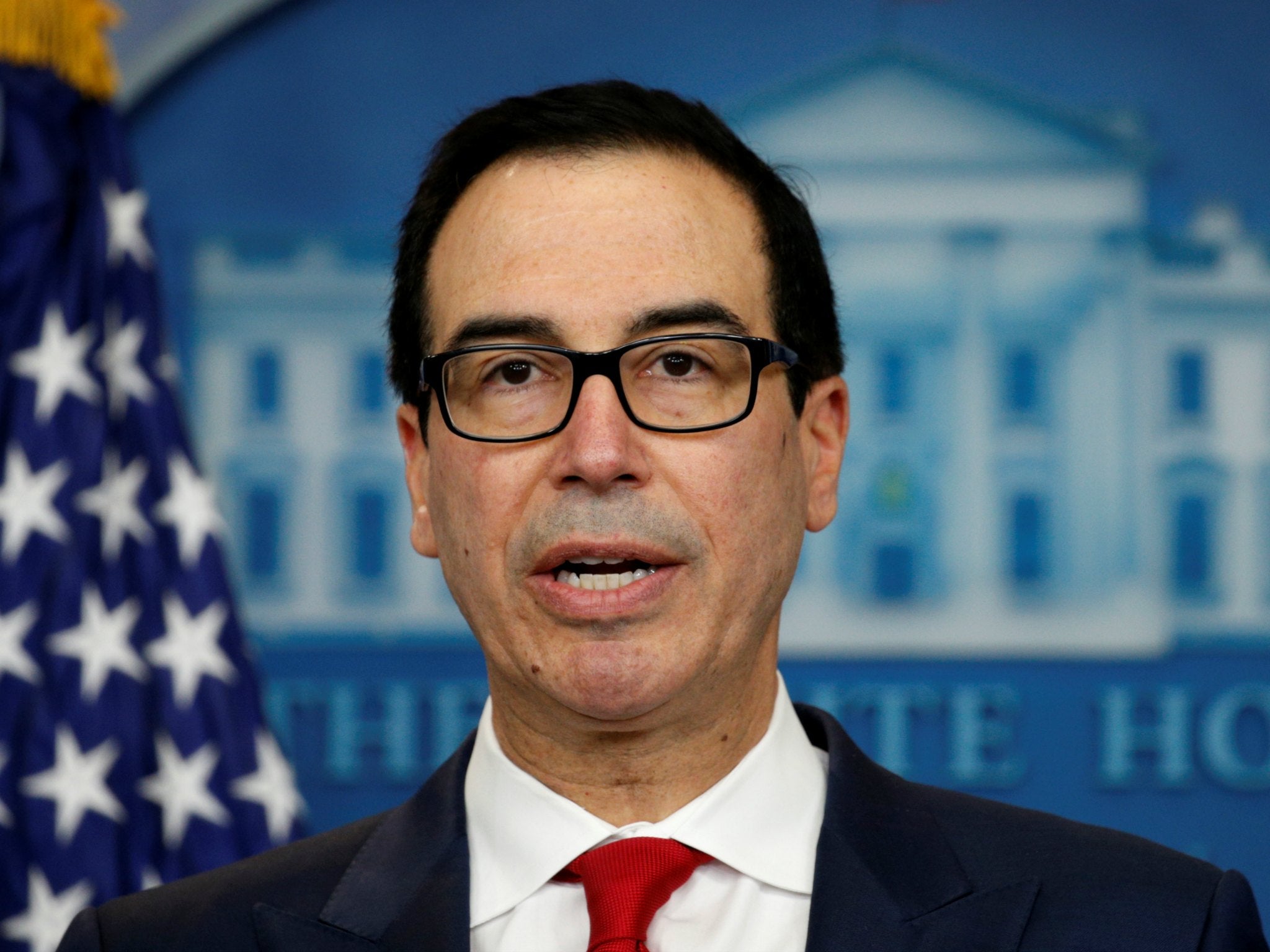 US Treasury Secretary Steve Mnuchin